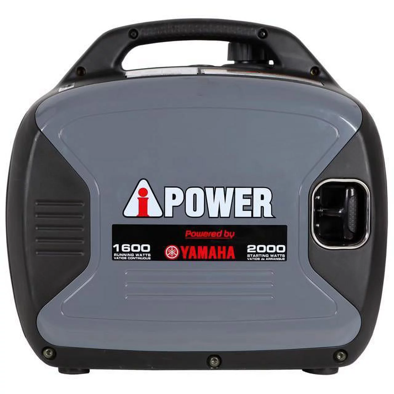 A-iPower Portable Generator, Used, Inverter Generator, 2,000 Watt Starting, 1,600 Watt Running, Yamaha Engine, Gasoline, Each SC2000iREC