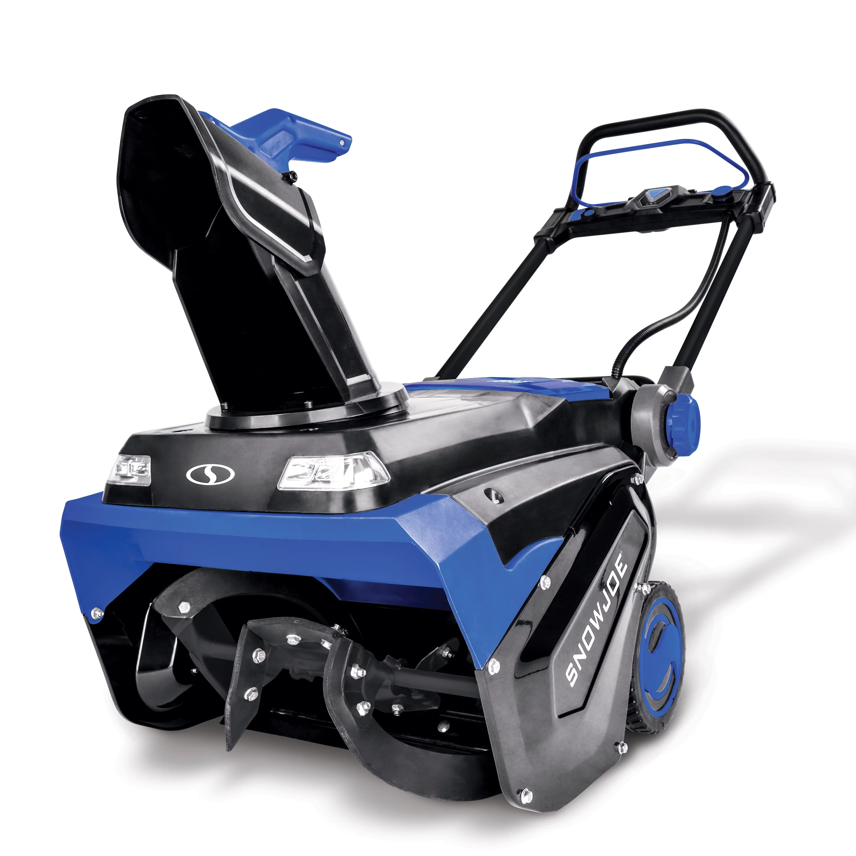 Snow Joe 96V 21-inch Brushless Single-Stage Cordless Snow Blower, 4 x 12.0-Ah Batteries & 2 x Chargers