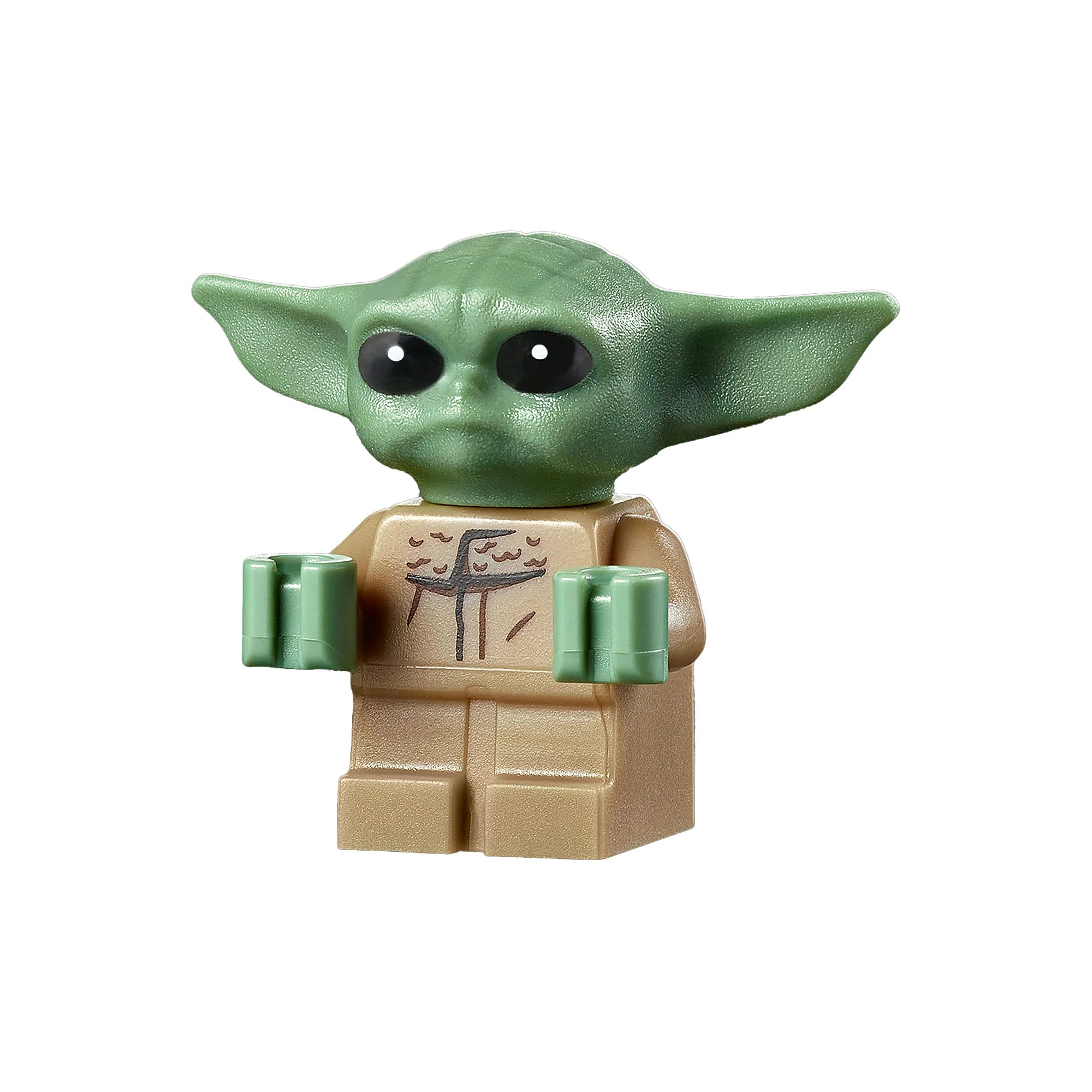 LEGO Star Wars: The Mandalorian The Child 75318 Baby Yoda Figure, Building Toy, Collectible Kids’ Room Decoration, with Minifigure, Gift Idea