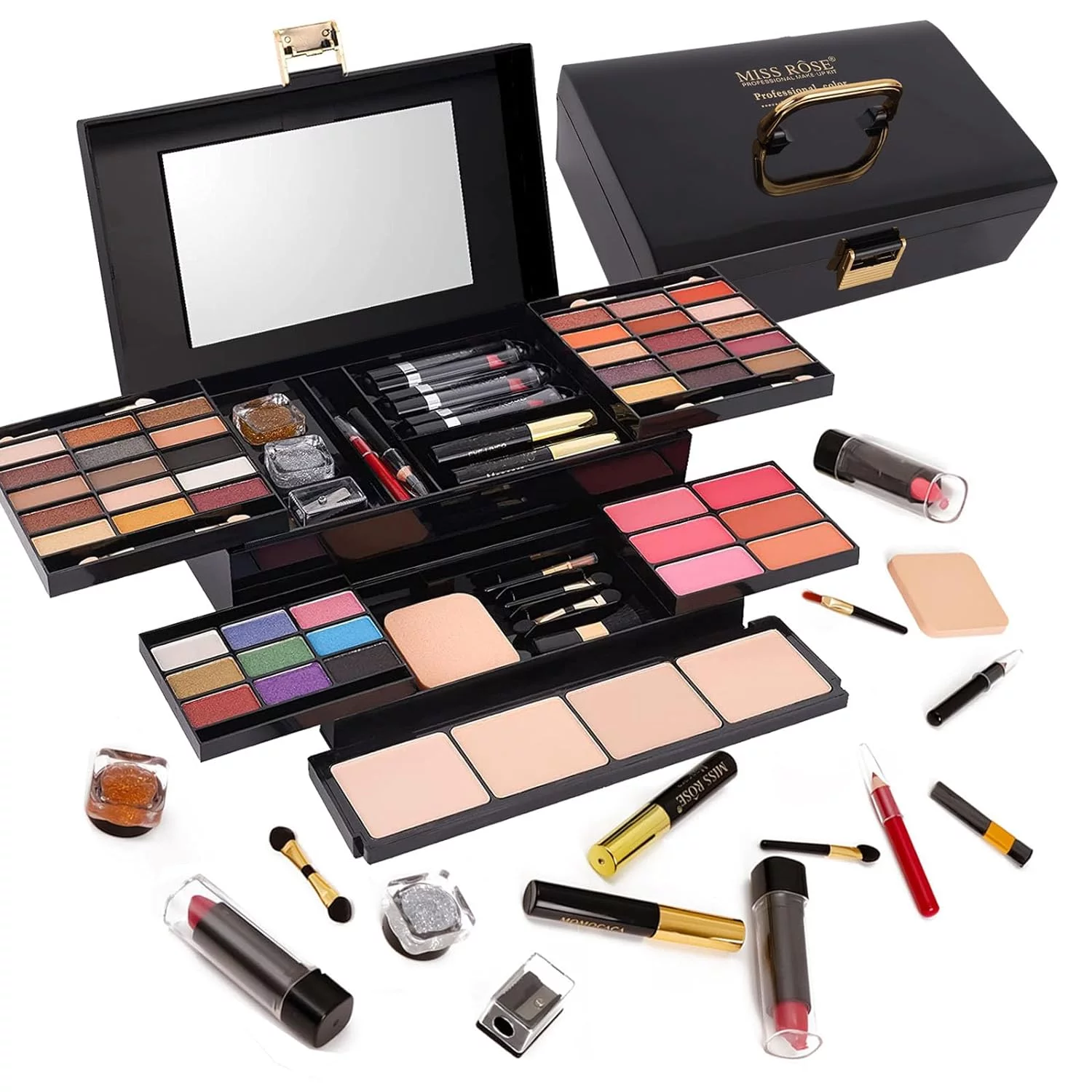 58 Colors Professional Makeup Kit for Women Full Kit,Makeup Set for Teenage Girl,All in One Makeup Gift Set for Beginner