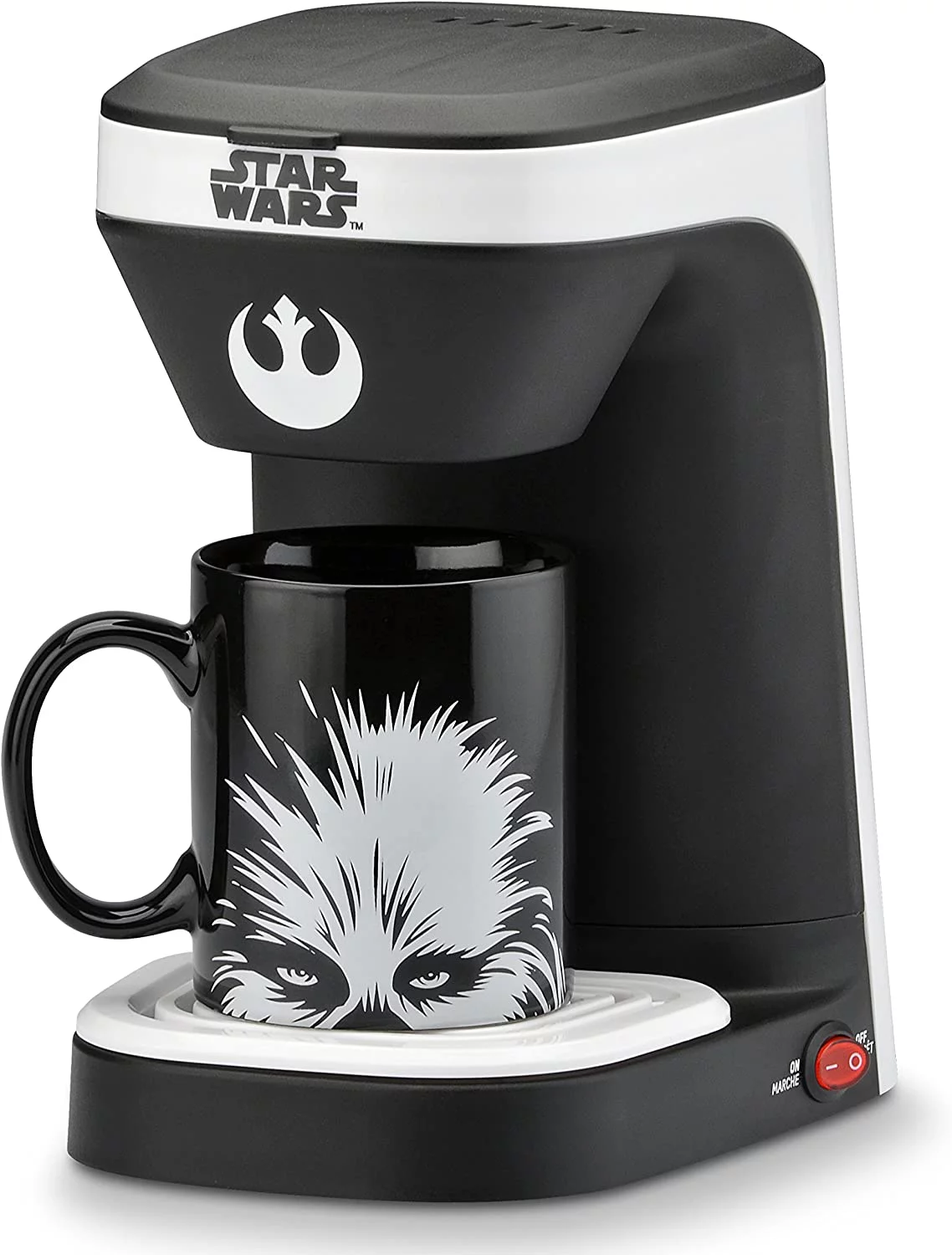 Star Wars 1-Cup Coffee Maker with Mug,Black, Single Serve