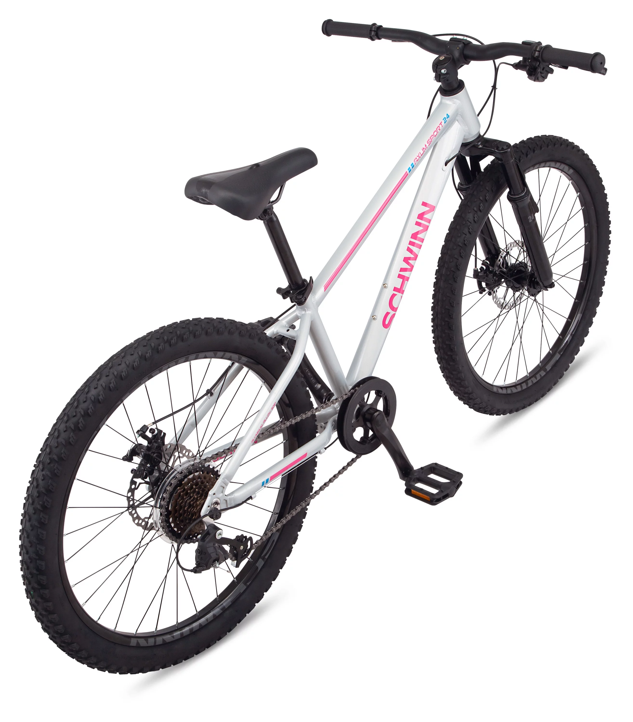 Schwinn 24-in. Axum Sport Kids Unisex Mountain Bike, Gray