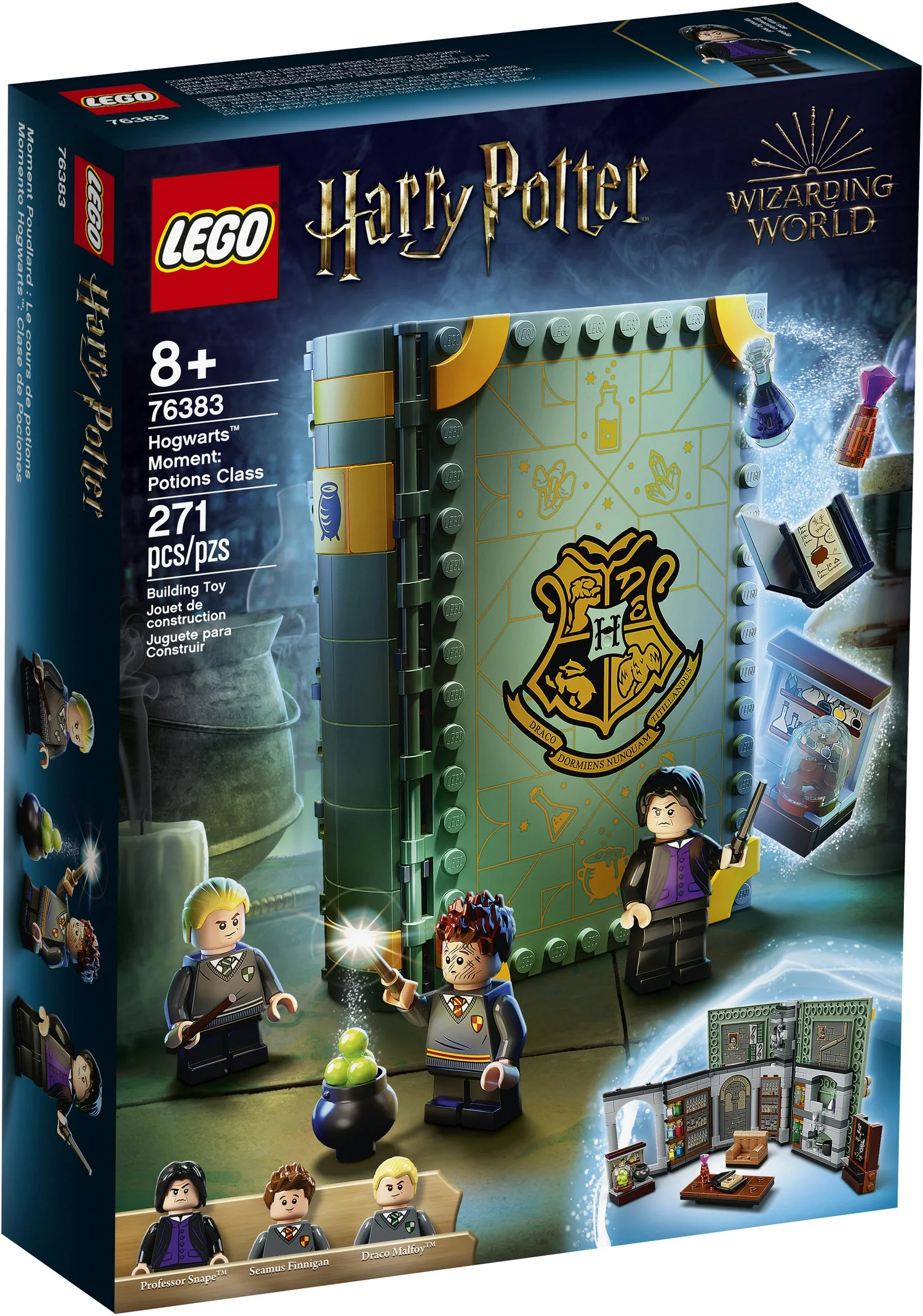 LEGO Harry Potter Hogwarts Moment: Potions Class 76383 Brick-Built Playset (270 Pieces)