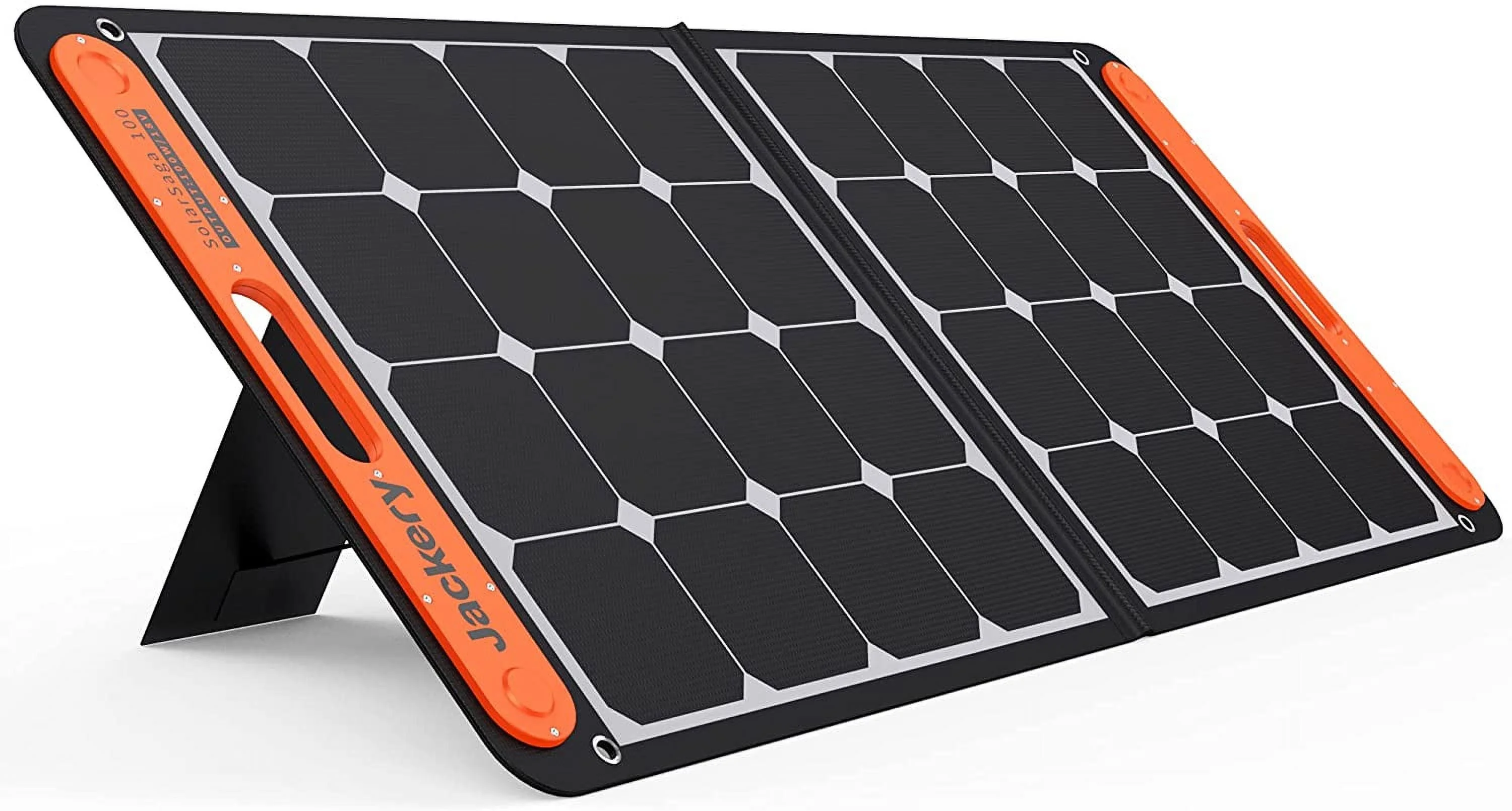 Jackery Solar Panel 100W Portable Solar Panel for Explorer 240/300/500/1000/1500 Power Station, (Solar Panel Only)