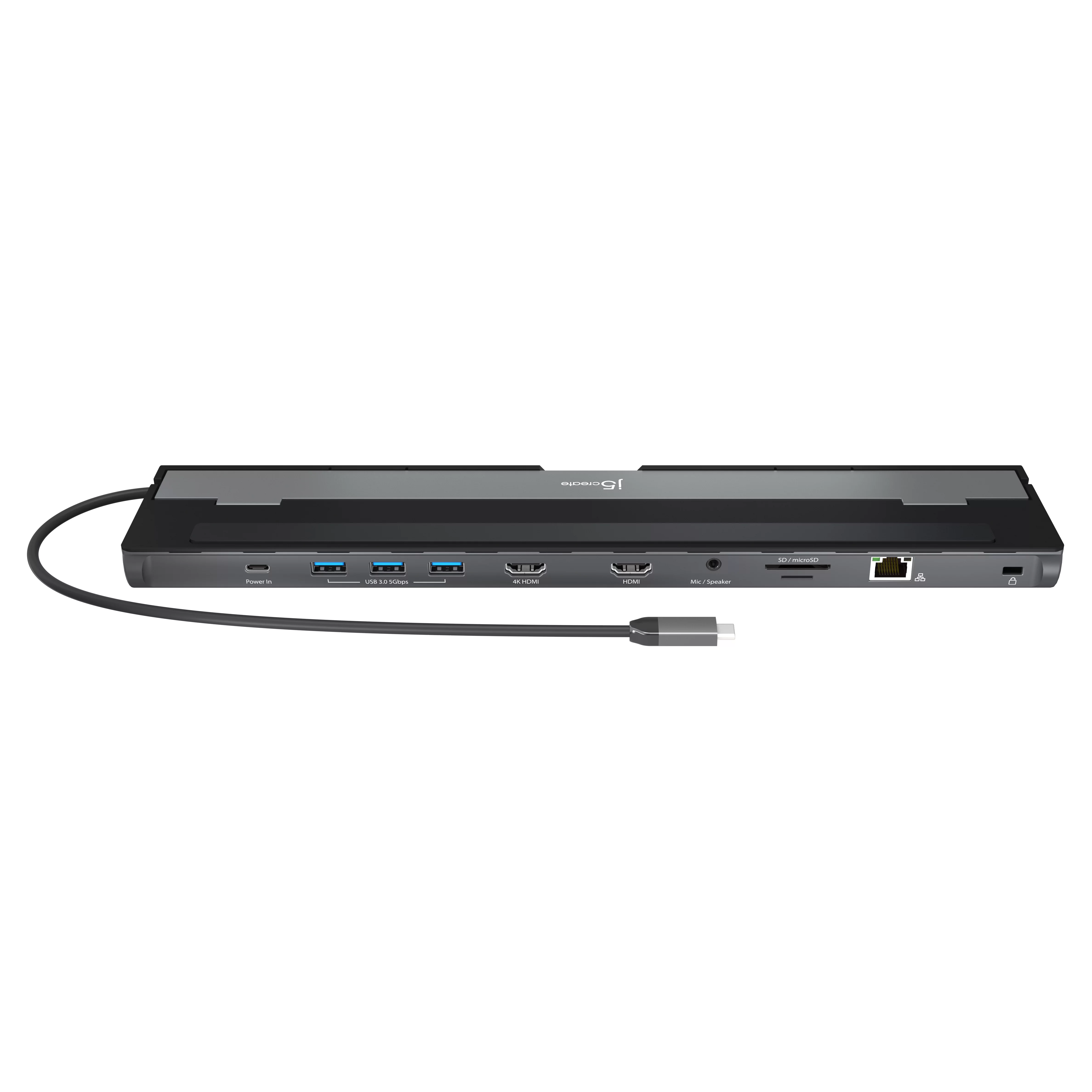 j5create USB-C Dual HDMI Docking Station, JCD542