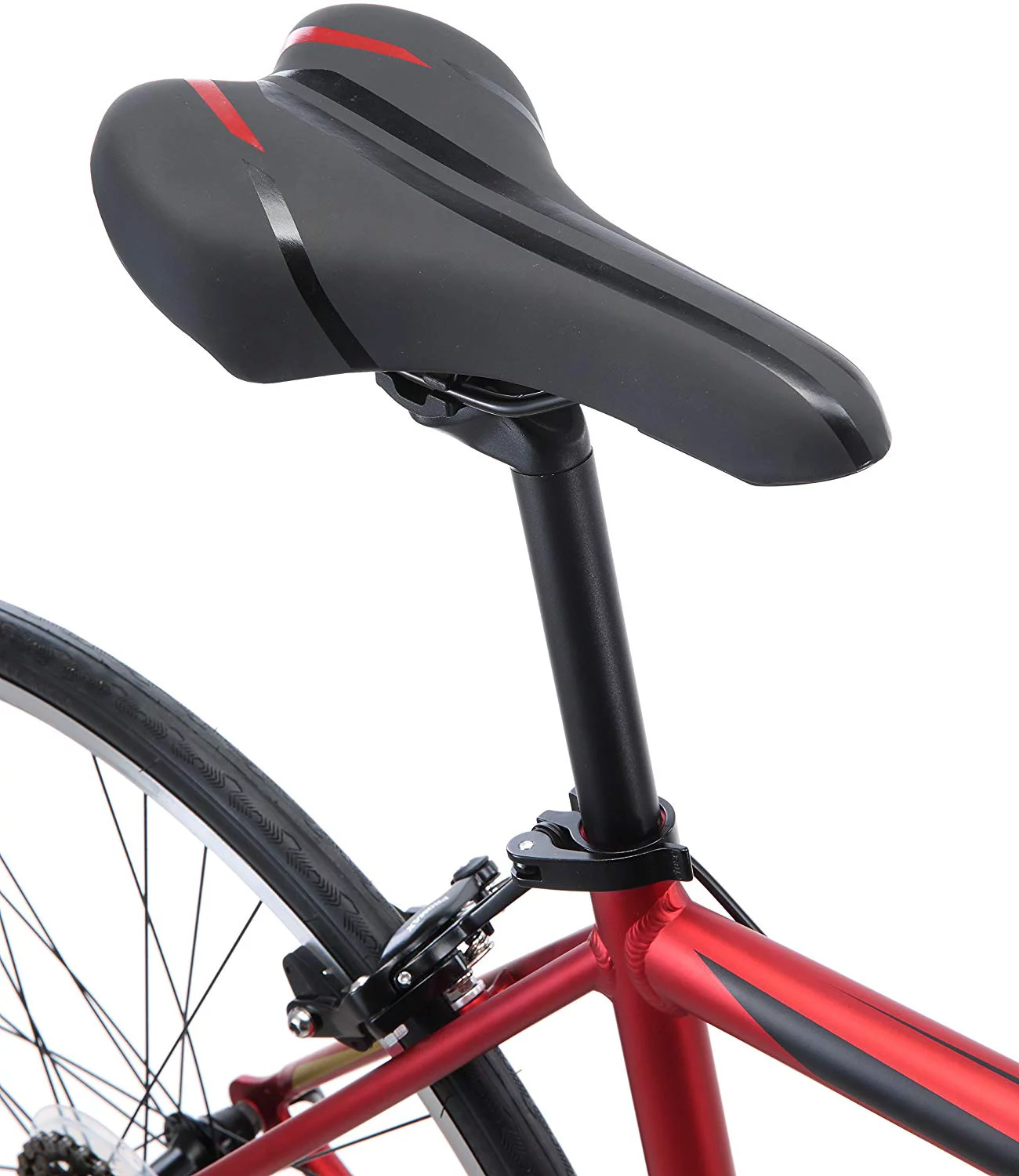 Schwinn Volare 1400 Bicycle 700C, Men’s Drop Bar Road, Matte Red