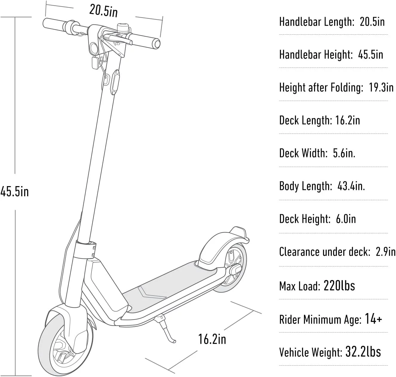 NIU KQi1 Pro Electric Kick Scooter Foldable Fast 15MPH / 15.5mi Distance Charging Battery Commuting Black