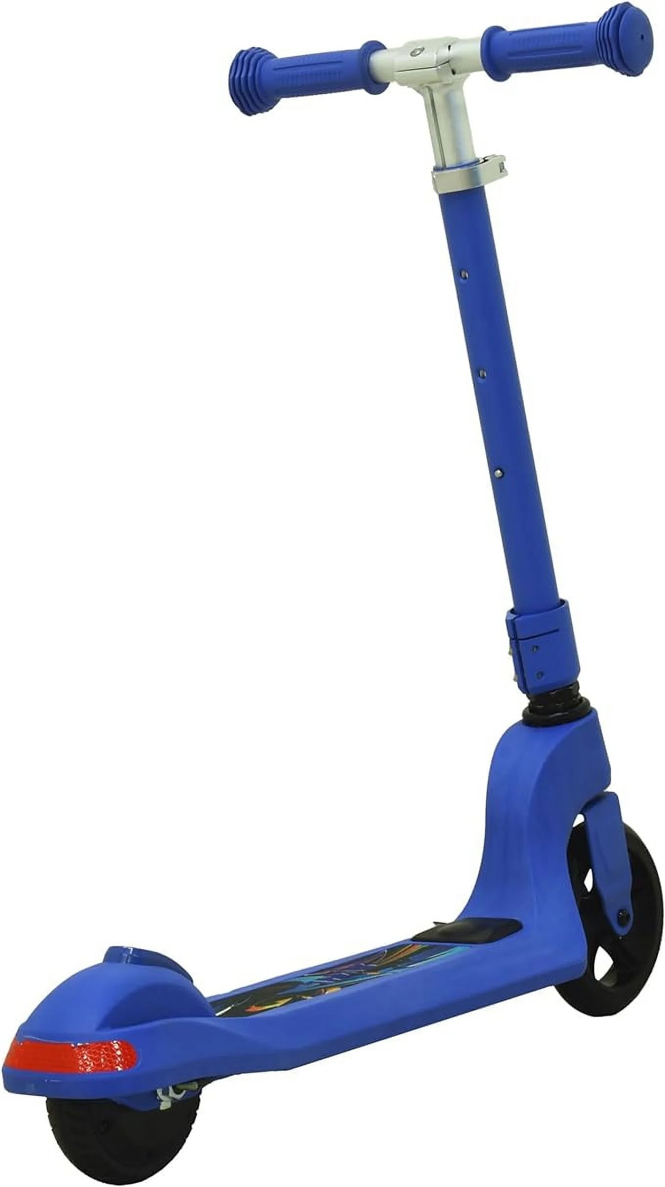 Massimo Kids 120W Electric Scooter, Max Speed 6 MPH, Max Range 6-9 Miles, Foldable and Portable (Blue)