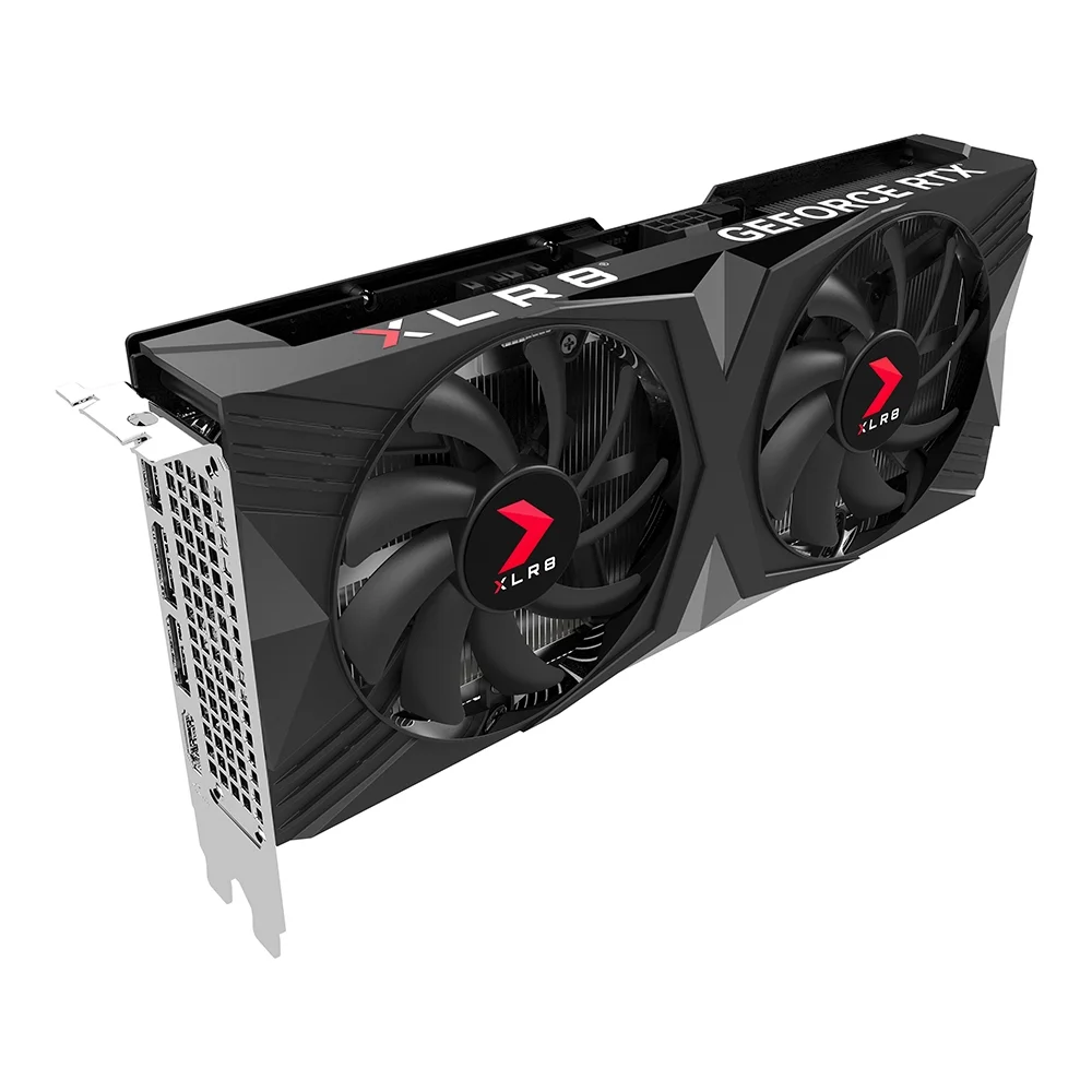 PNY GeForce RTX 4060 Ti 16GB XLR8 Gaming VERTO Overlocked Dual Fan Graphics Card DLSS 3