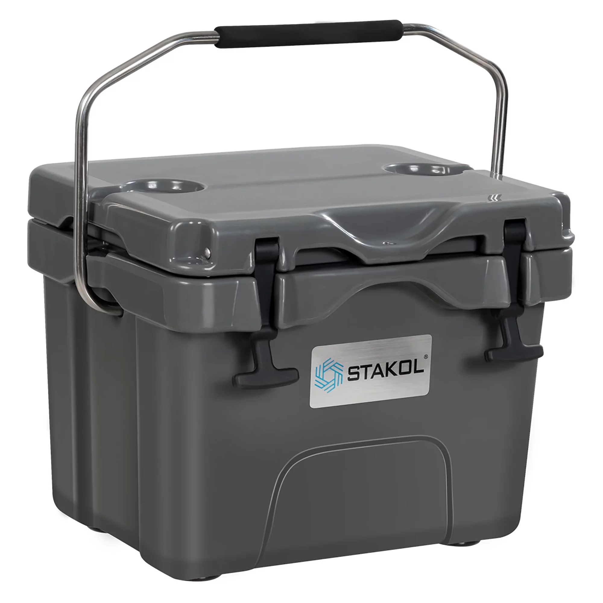 SKTAKOL 16 Quart Cooler Portable Ice Chest Leak-Proof 24 Cans Ice Boxfor Camping Blue