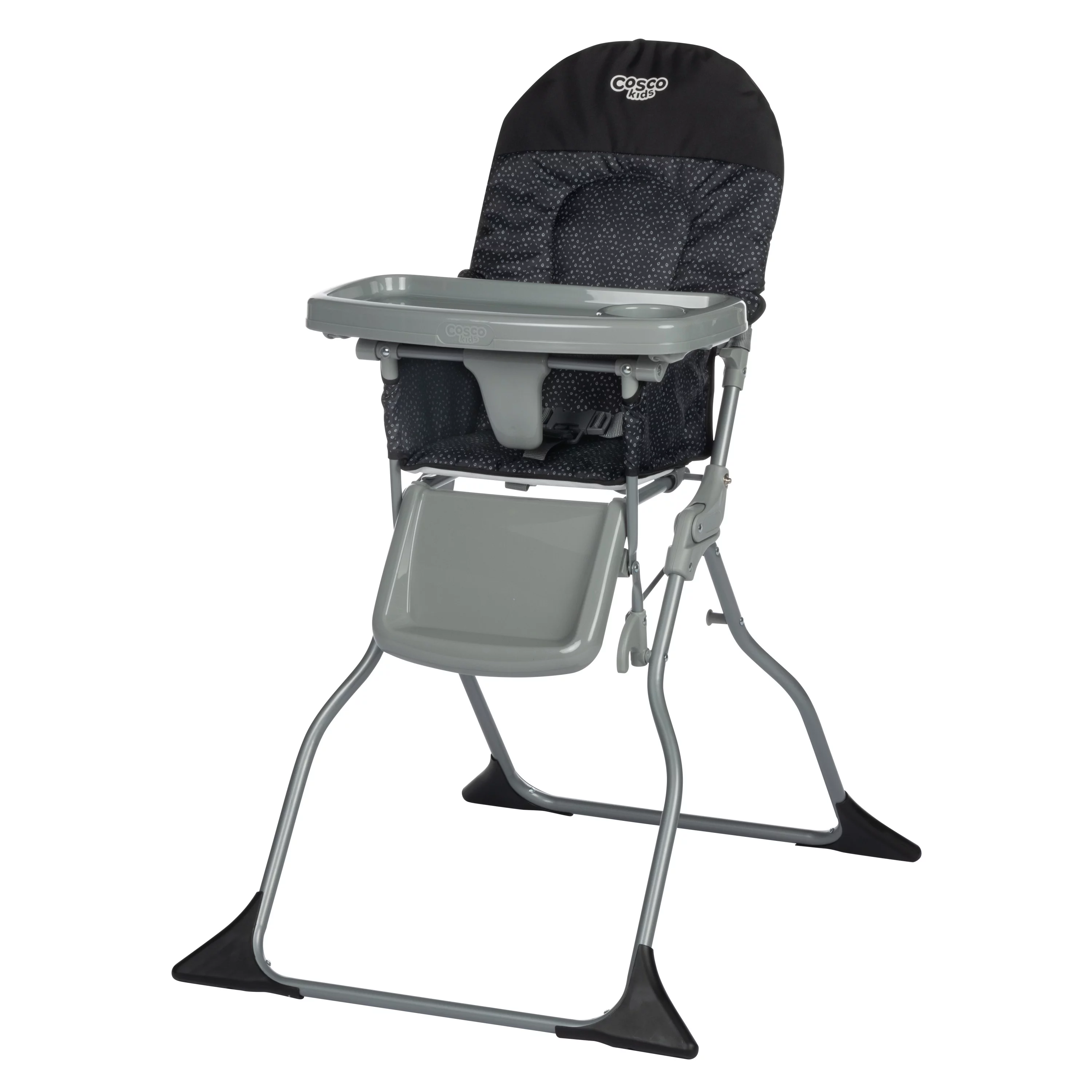 Cosco Kids Simple Fold High Chair, Noir Dot