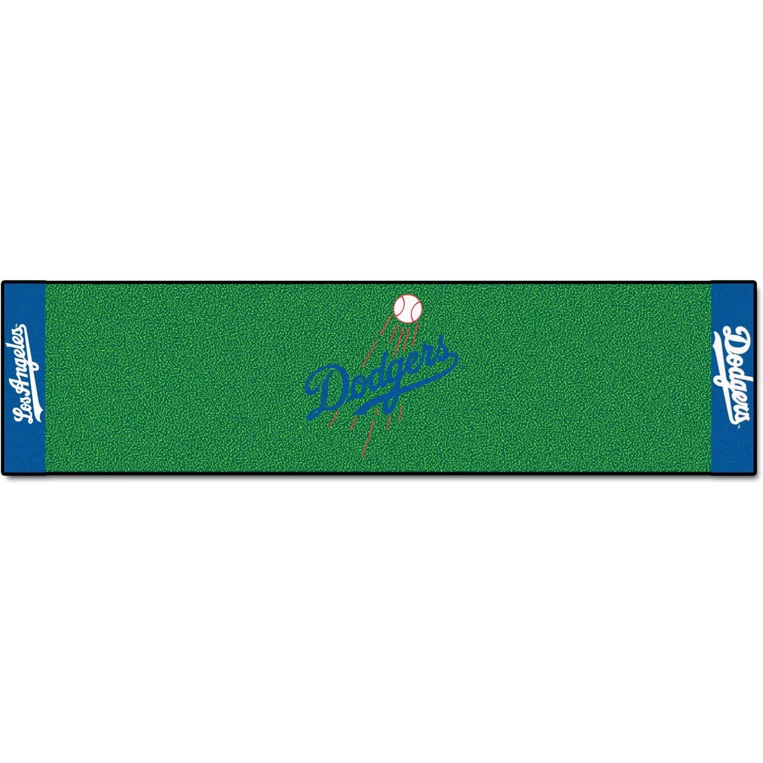 FANMATS 9041 Los Angeles Dodgers Putting Green Runner 24 in. x 96 in.