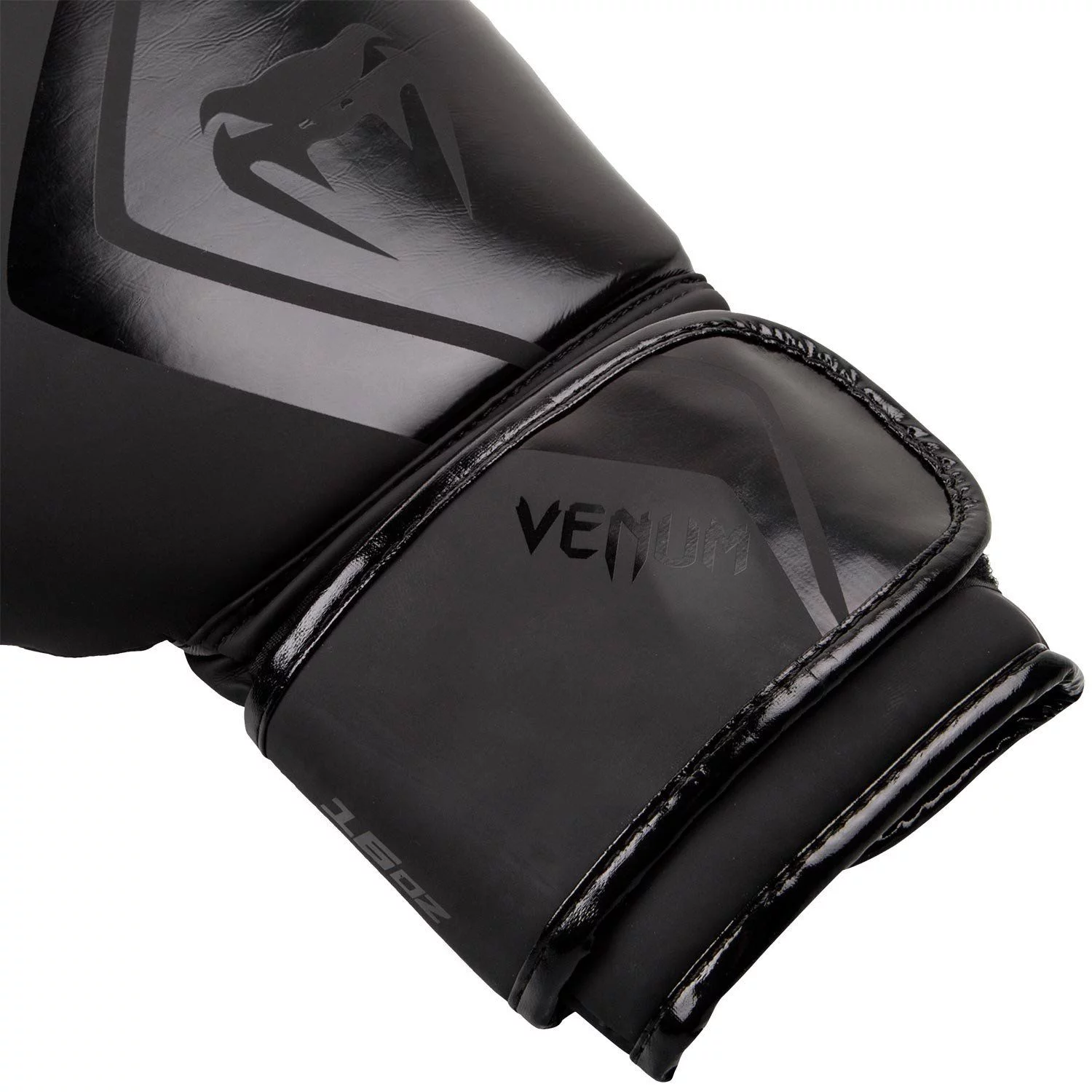 Venum Contender 2.0 Boxing Gloves – Black – 16 oz – Adult