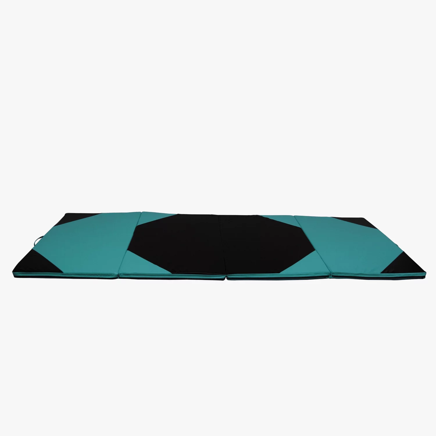 Ainfox 4’x8’x2″ Gymnastics Gym Folding Exercise Aerobics Mats Stretching Yoga (Black and Green)