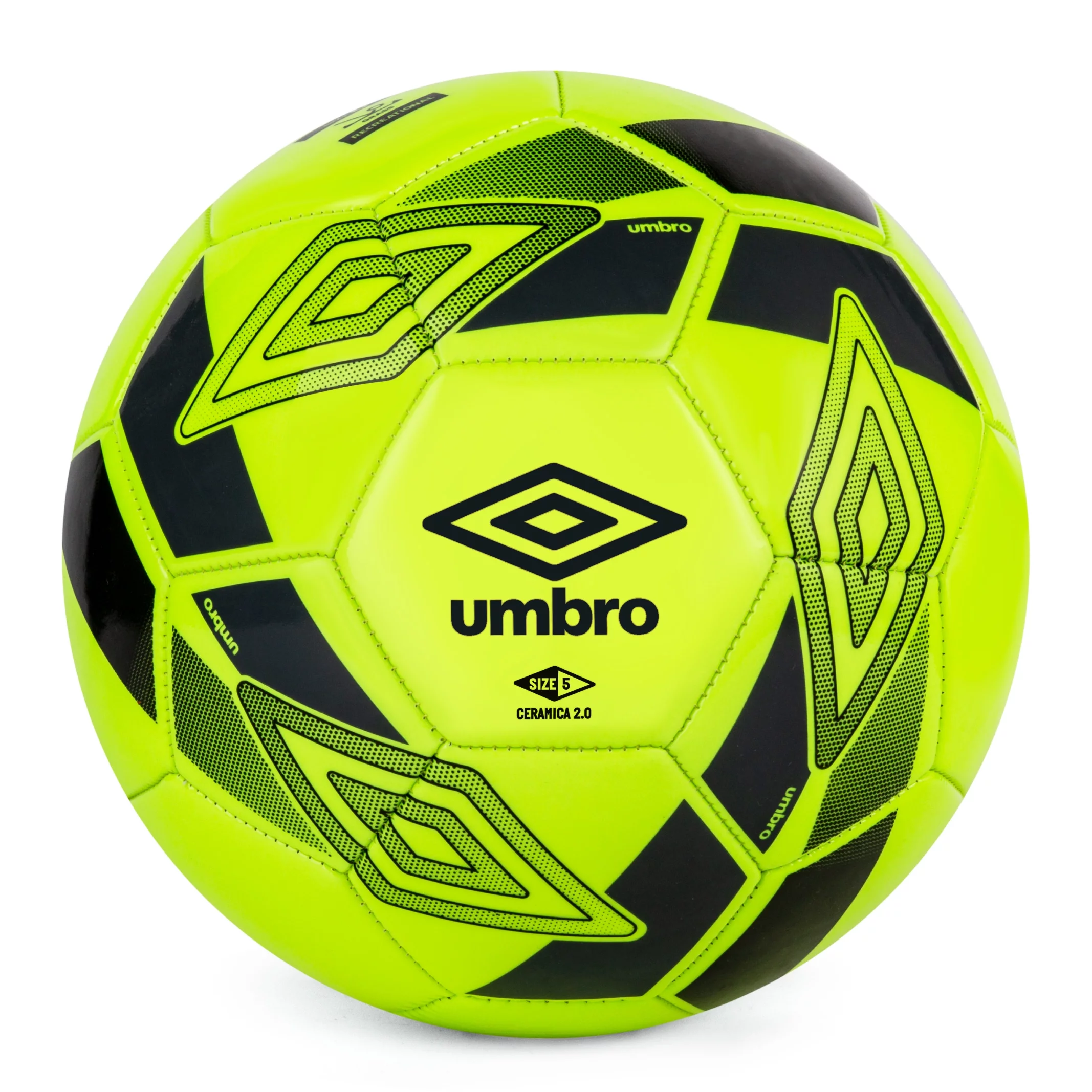 Umbro Ceramica 2.0 Size 5 Youth and Beginner Soccer Ball, Yellow