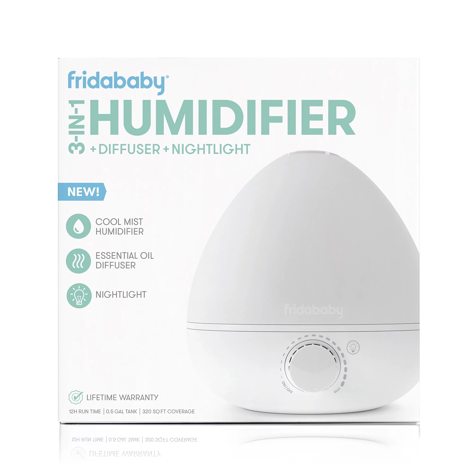 Fridababy BreatheFrida 3-in-1 Humidifier, Diffuser and Nightlight