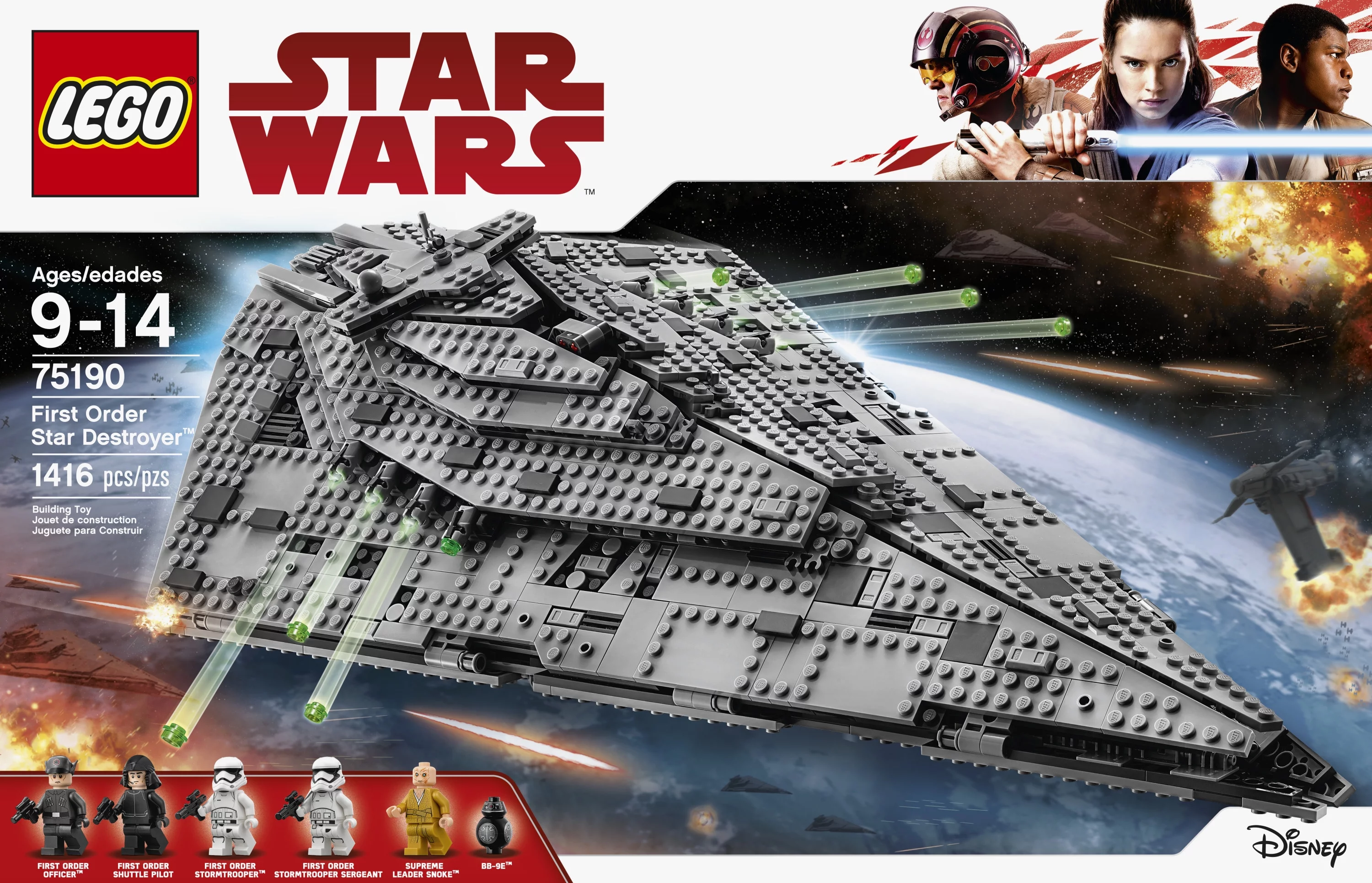 LEGO Star Wars TM First Order Star Destroyer 75190