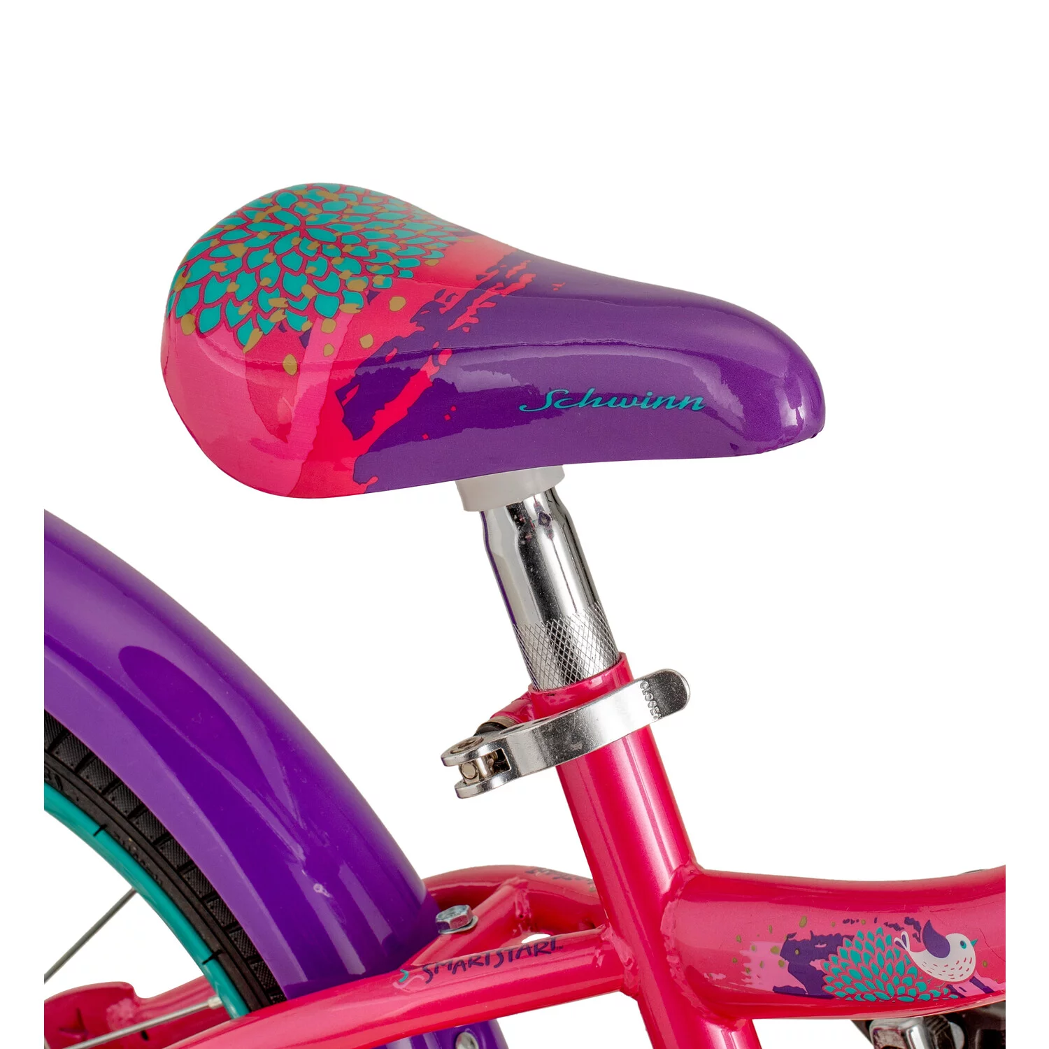 Schwinn Jasmine Girls Bile with Training Wheels ?C 16 in wheels-Color:Raspberry,Style:Girl’s Juvenile