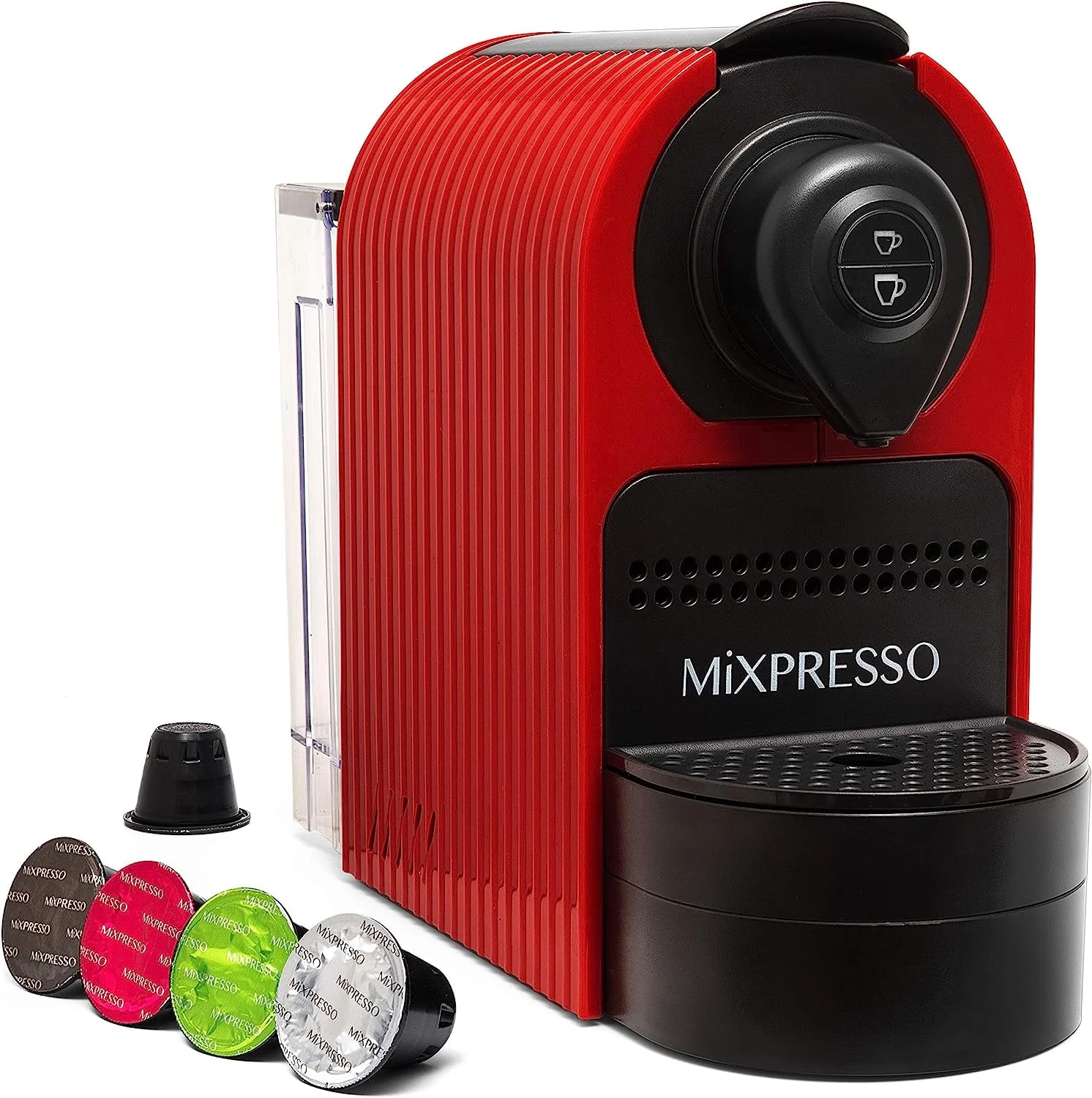 Mixpresso Espresso Machine for Nespresso Capsules Programmable Coffee Maker, 27 Oz Blue