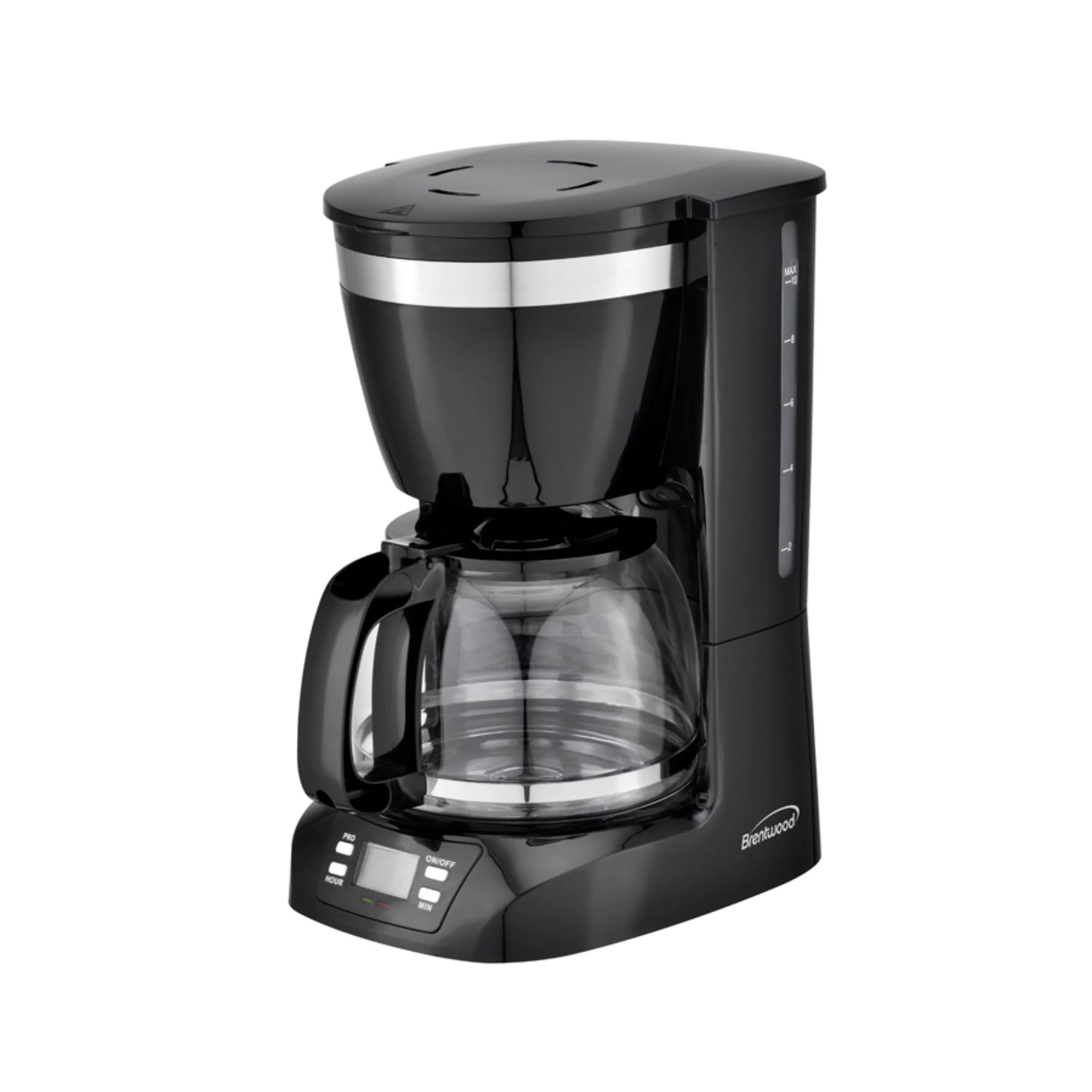 Brentwood 10 Cup Digital Coffee Maker – Black