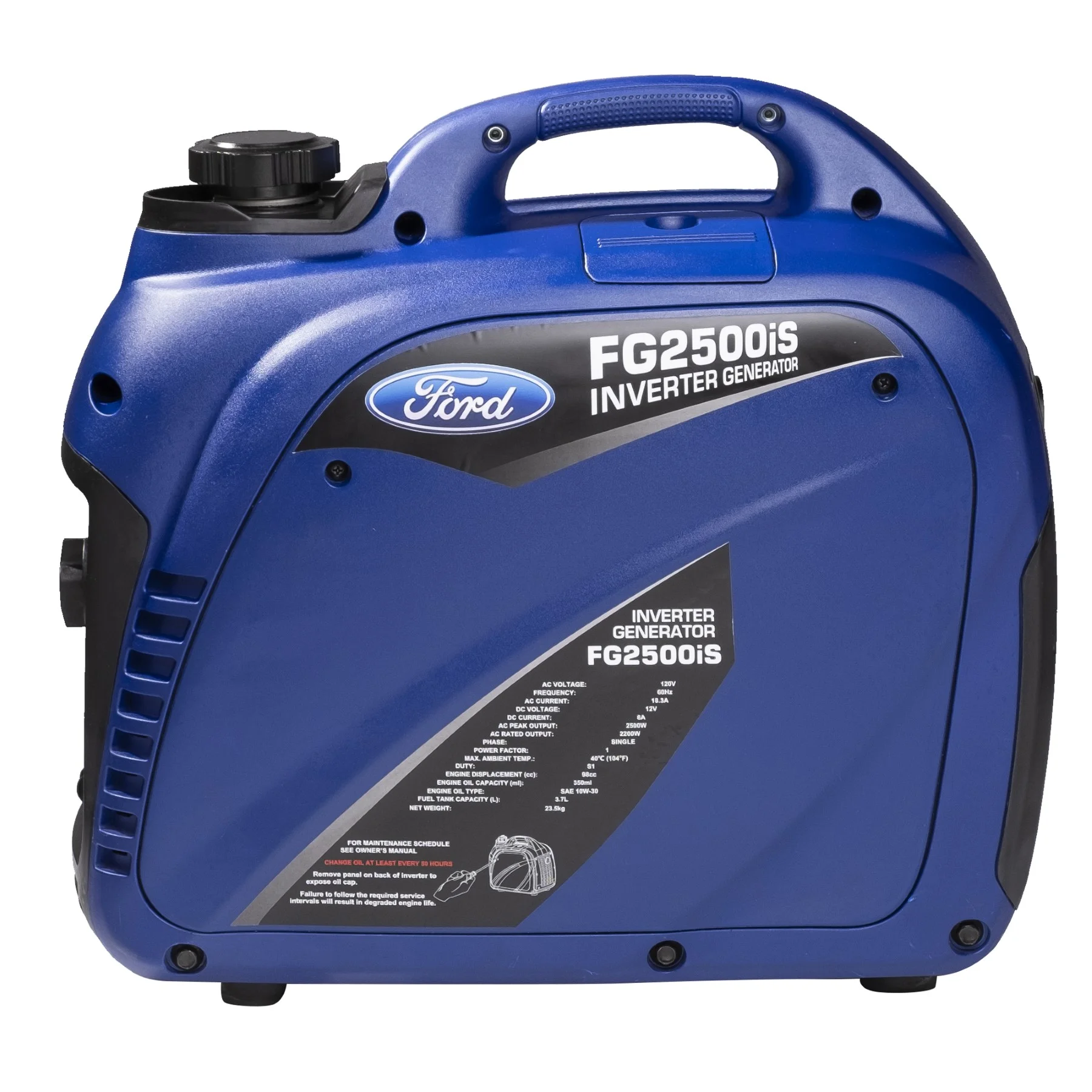 Ford 2,500-Watt Super Quiet Gasoline Powered Inverter Generator ?C CARB Compliant