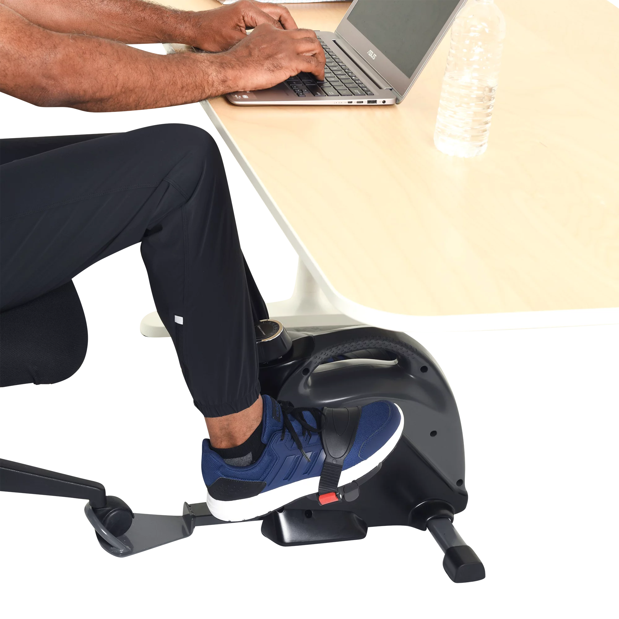 PREVENTION High Performance “Under Desk” Exercise Bike with Bluetooth and Mycloudfitness APP