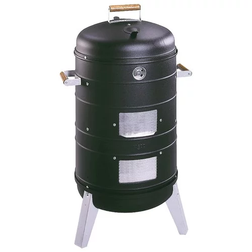 Americana Charcoal 2-In-1 Combination Water Smoker