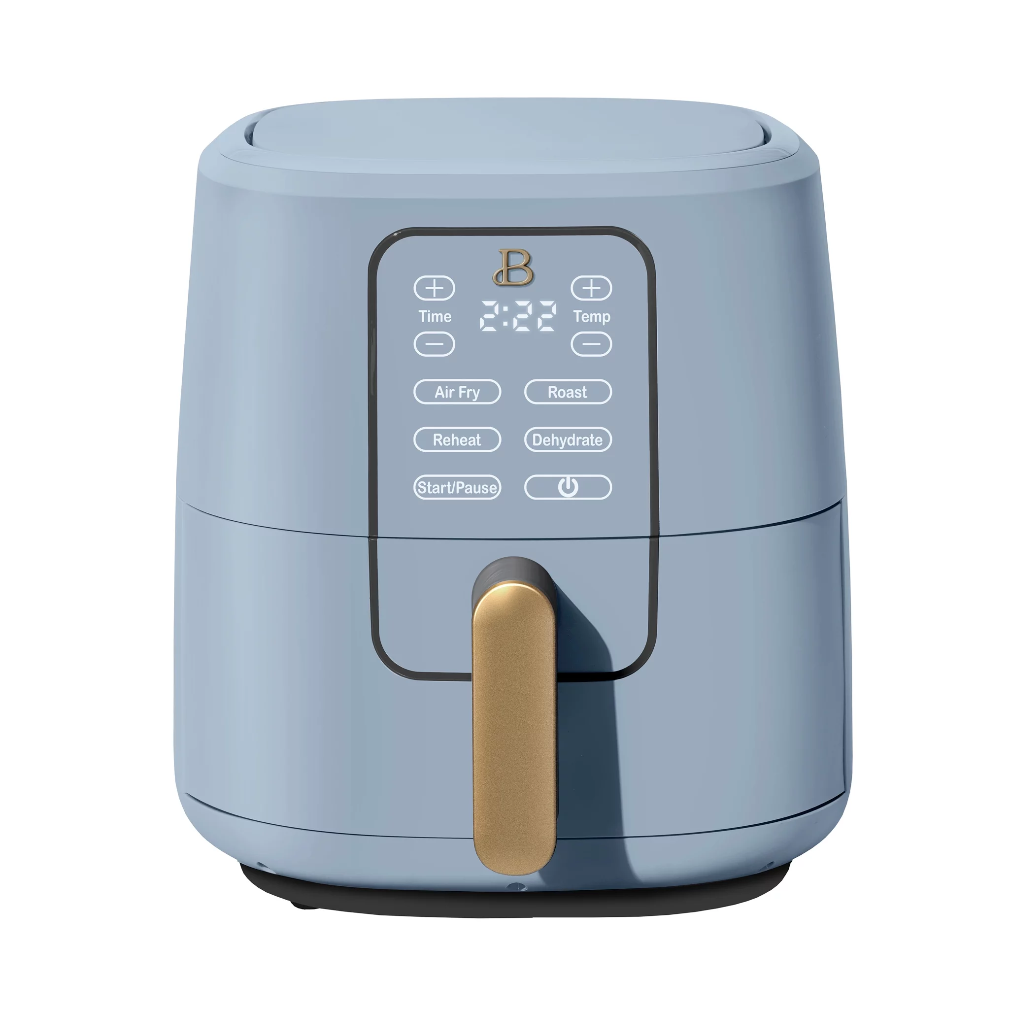 Beautiful 6 Qt Air Fryer with TurboCrisp Technology and Touch-Activated Display, White Icing by Drew Barrymore