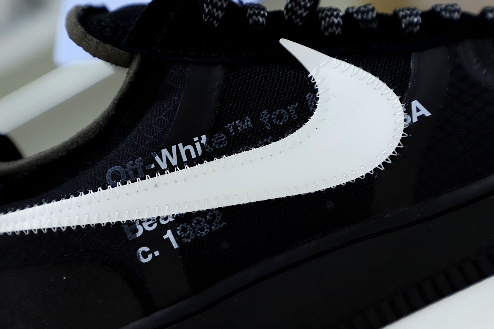 OFF-WHITE X AIR FORCE 1 LOW 'BLACK' - finekick.vip
