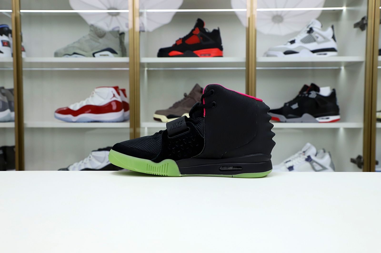 Nike Air Yeezy 2 solar red - finekick.vip
