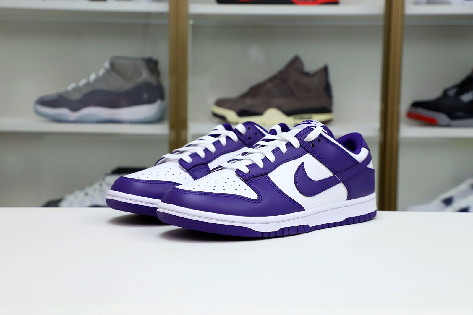 NIKE DUNK LOW RETRO COURT PURPLE - finekick.vip