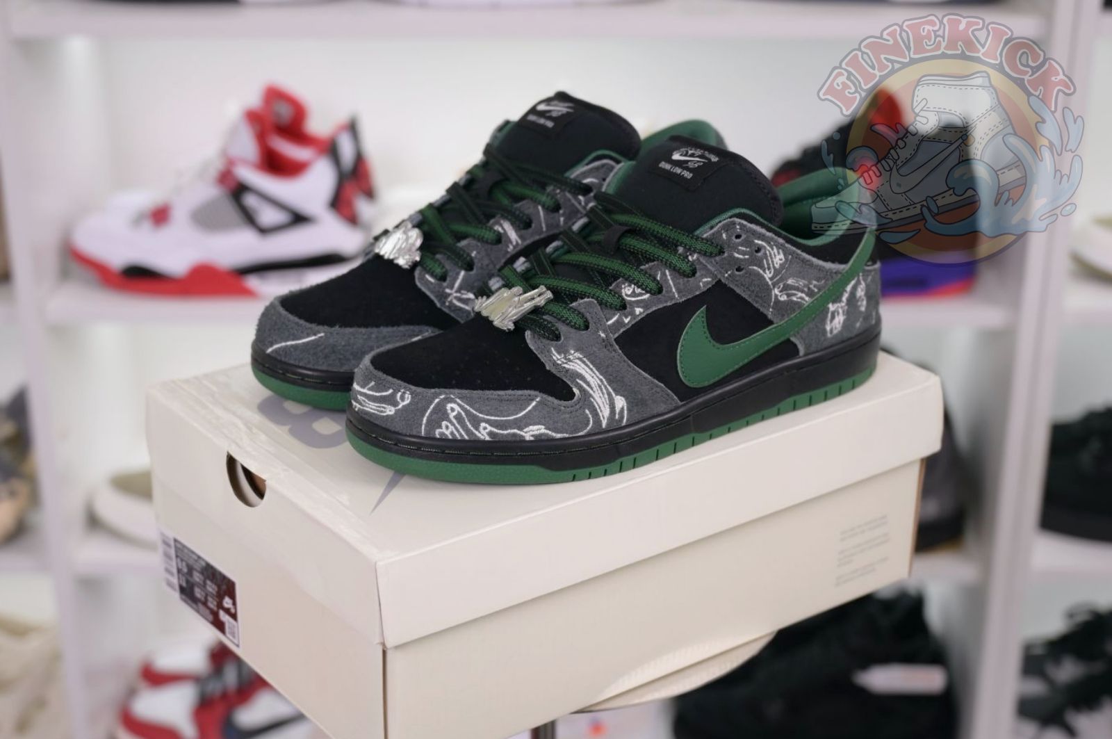 There Skateboards x Nike Dunk SB - finekick.vip