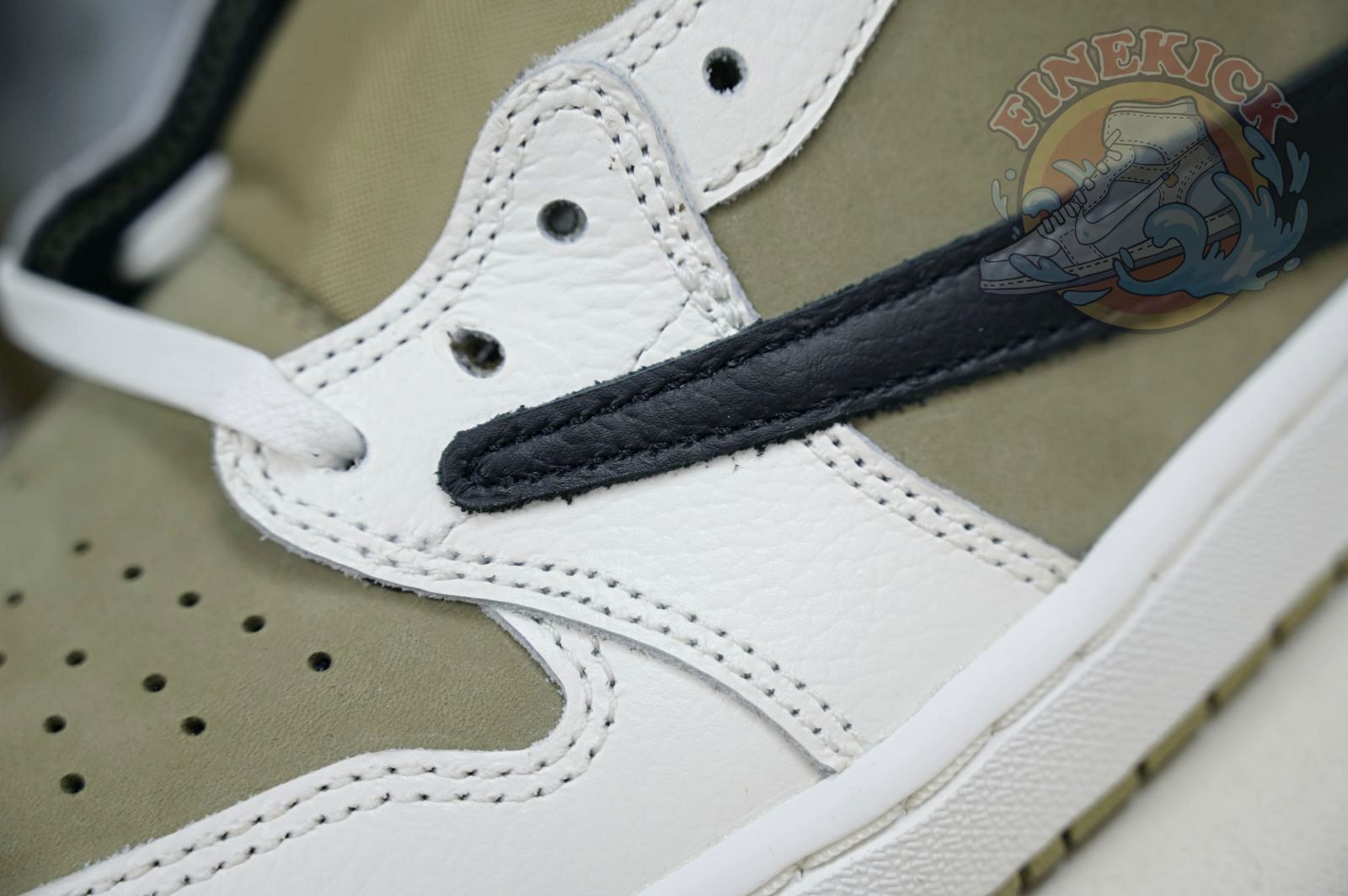 Travis Scott x Air Jordan 1  Low Golf 6.0 - finekick.vip