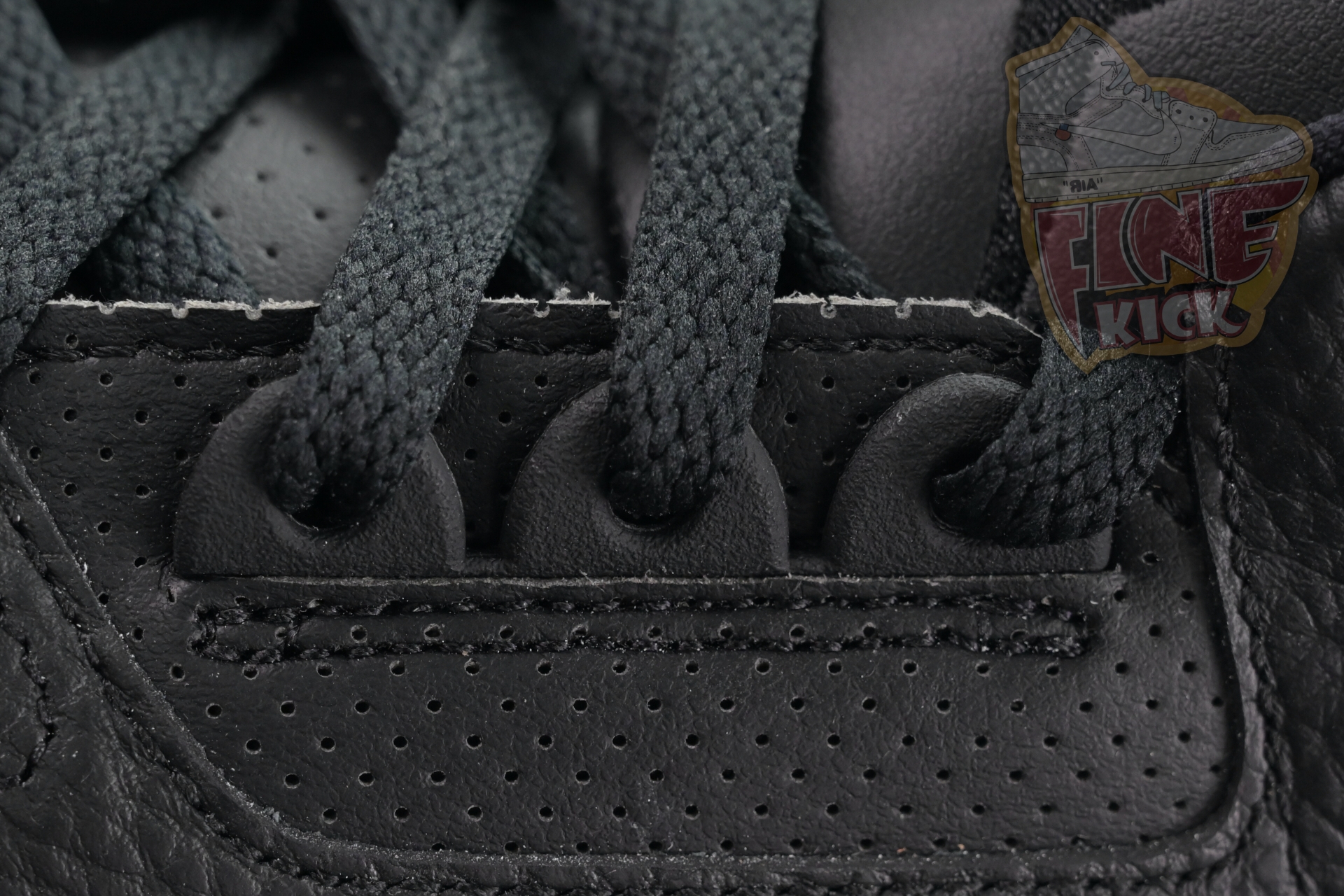 Fragment Design x Air Jordan 3“Black/ White”  DA3595-001 - finekick.vip
