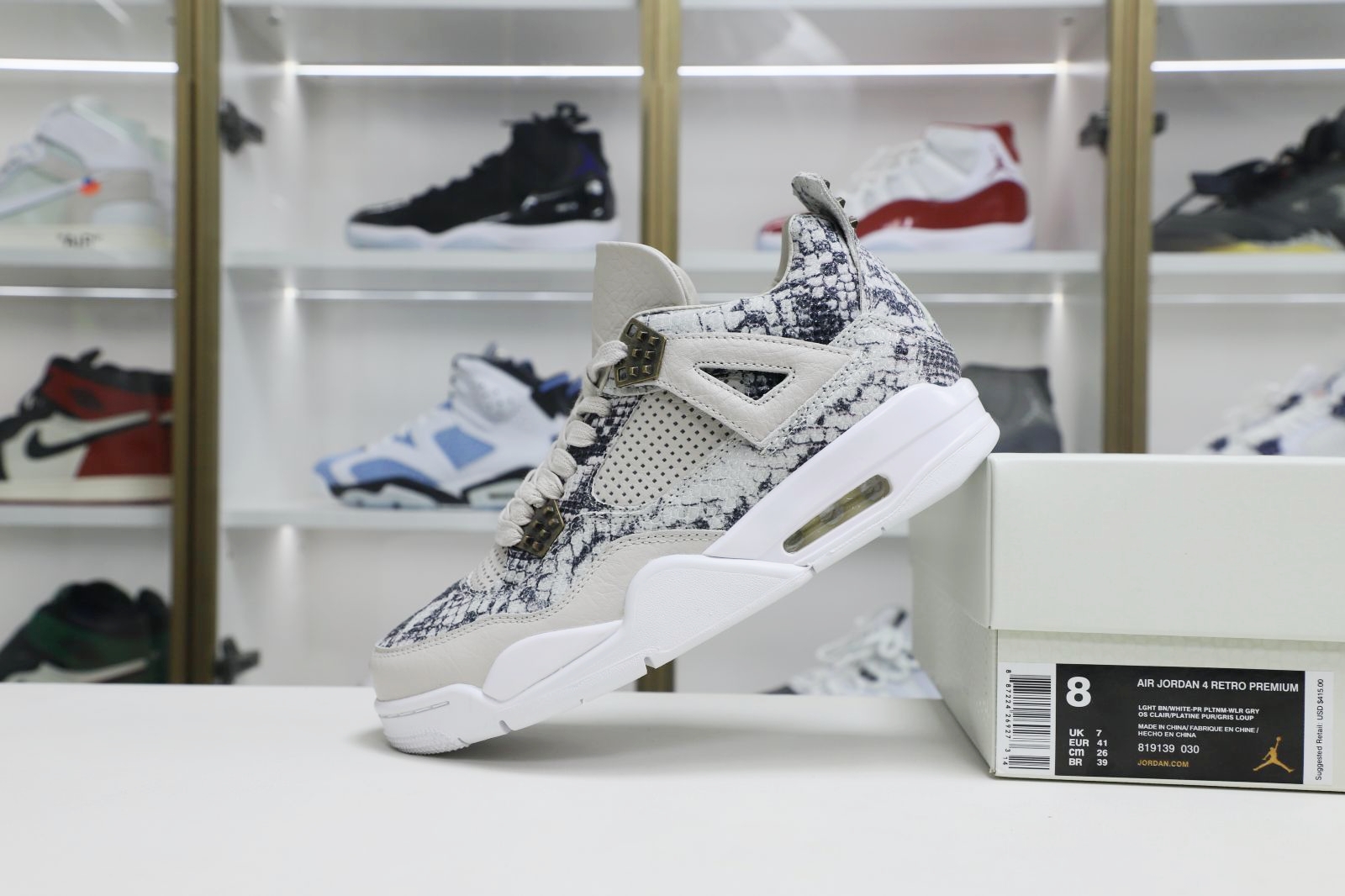 Air Jordan 4 retro snakeskin - finekick.vip
