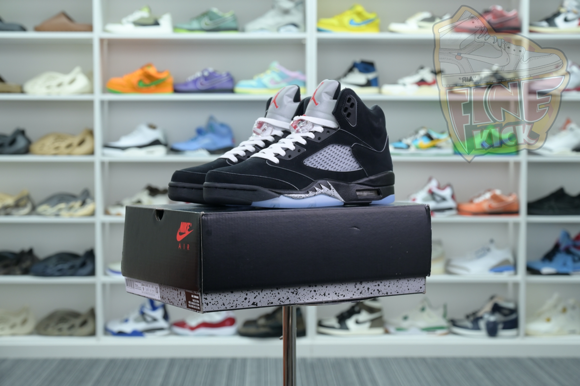 Air Jordan 5“BLACK METALLIC REIMAGINED” - finekick.vip