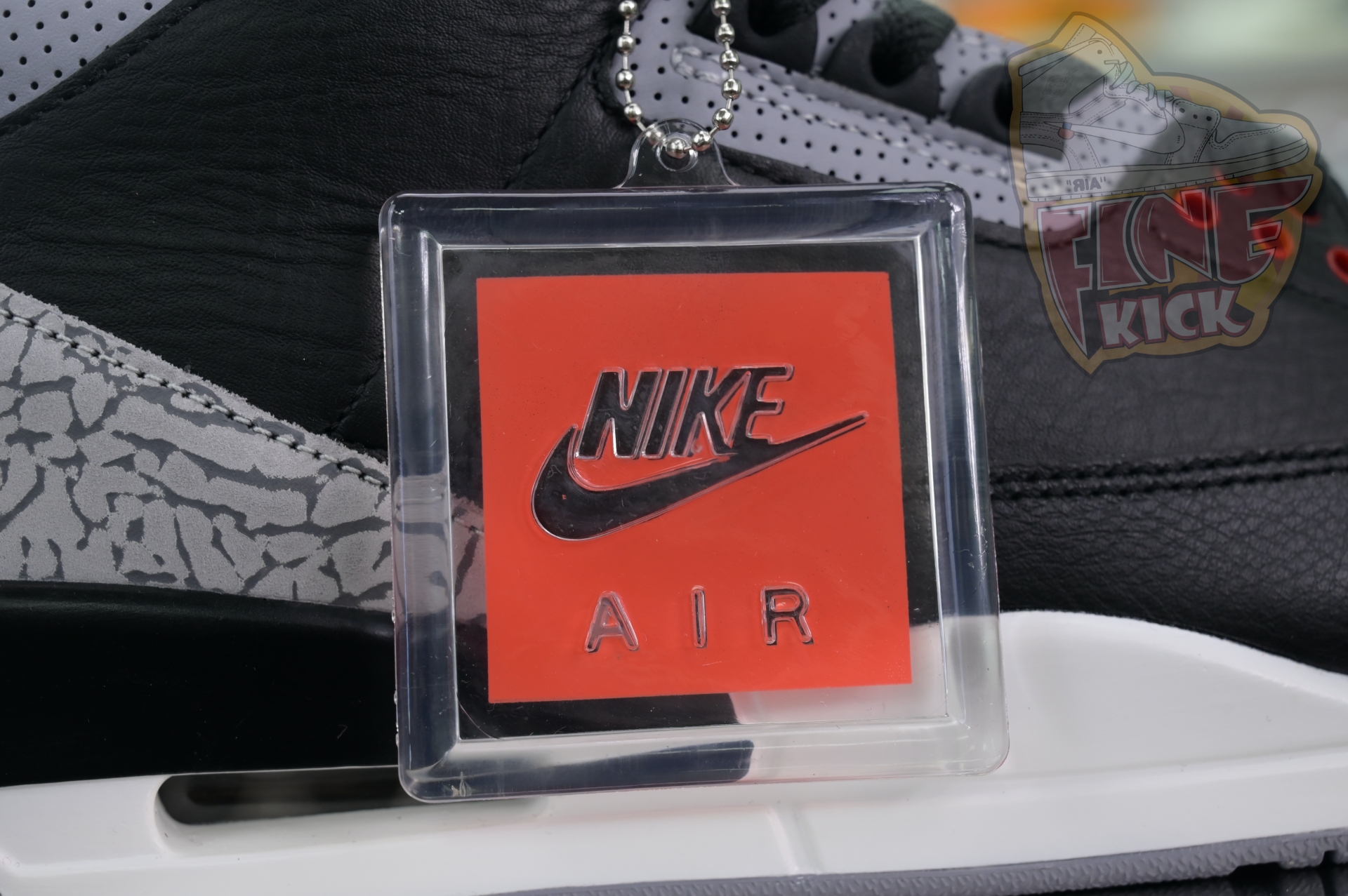 Air Jordan 3“Black Cement Reimagined” - finekick.vip