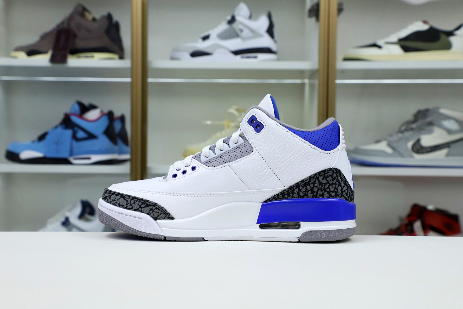 AIR JORDAN 3 RETRO 'RACER BLUE' (CT8532-145) - finekick.vip