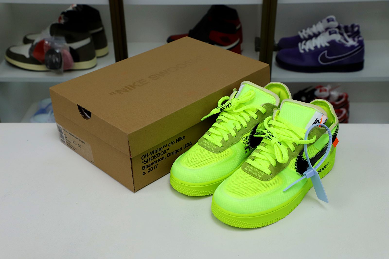 OFF-WHITE X AIR FORCE 1 LOW 'VOLT' - finekick.vip
