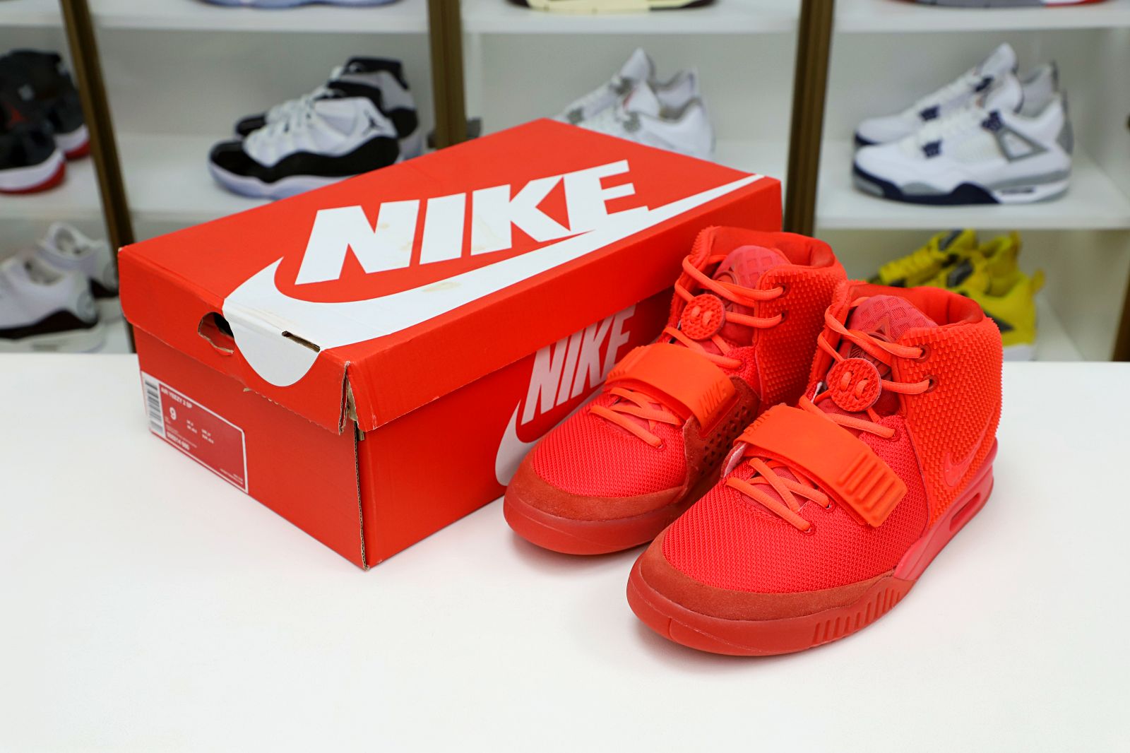 Nike Air Yeezy 2 red october - finekick.vip