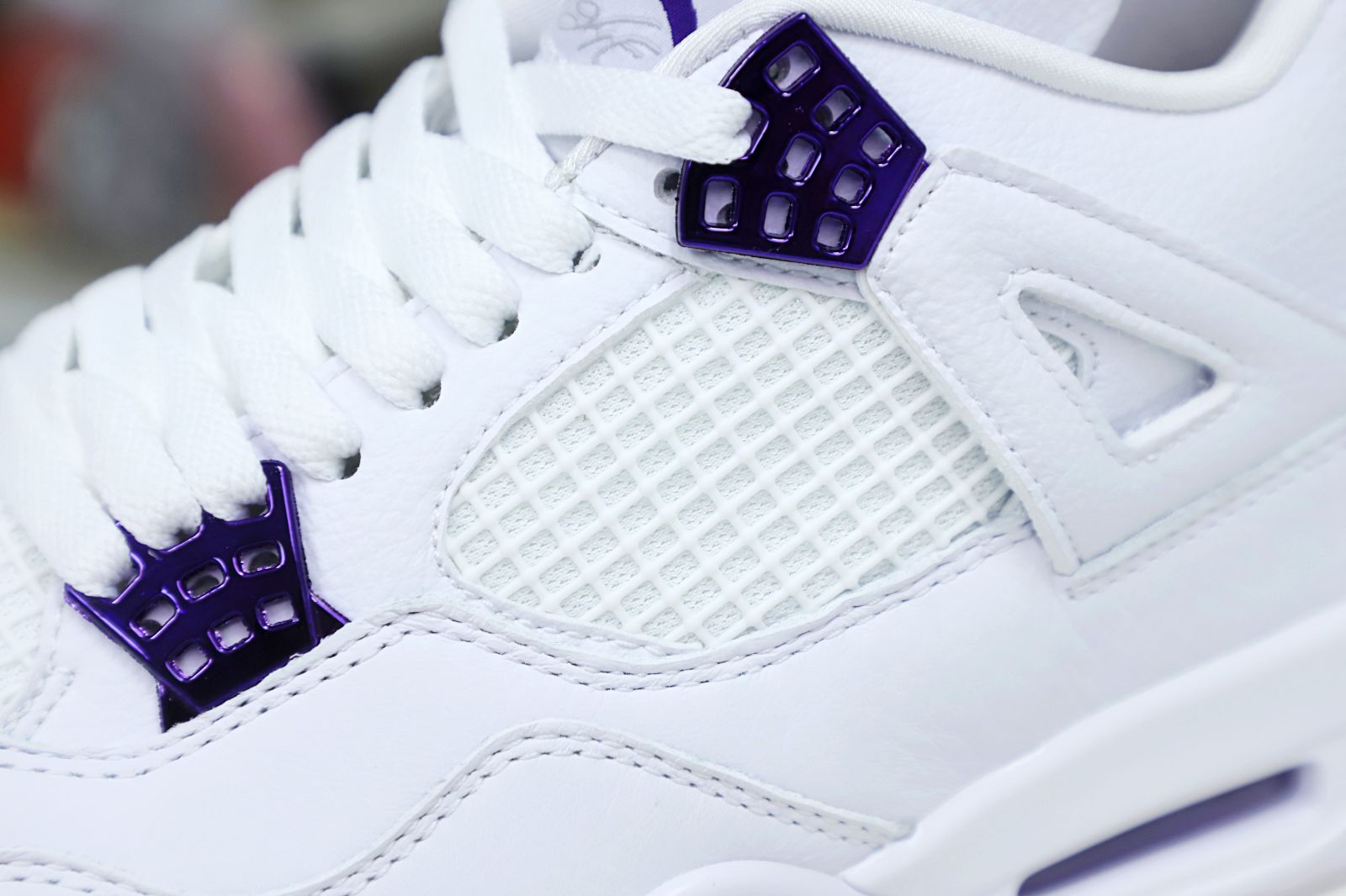 AIR JORDAN 4 PURPLE METALLIC - finekick.vip