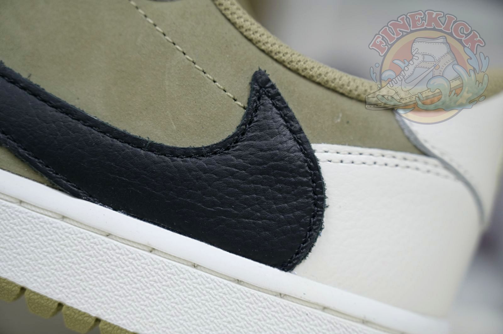 Travis Scott x Air Jordan 1  Low Golf 6.0 - finekick.vip