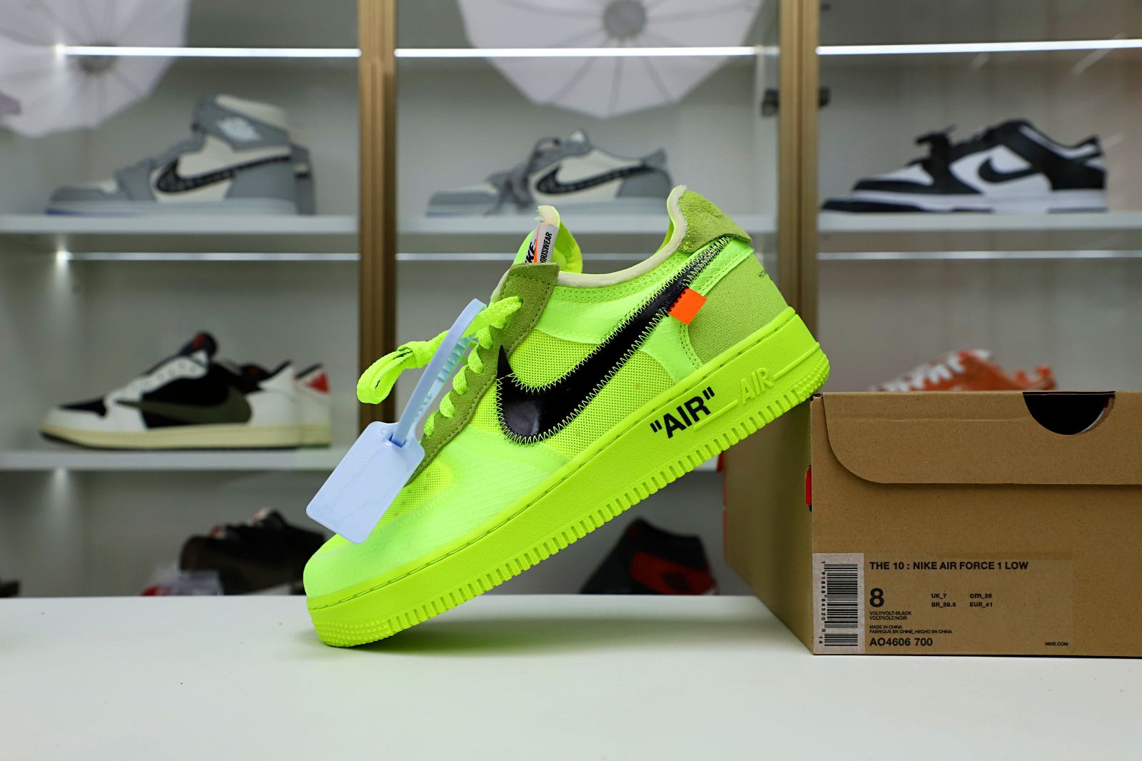 OFF-WHITE X AIR FORCE 1 LOW 'VOLT' - finekick.vip