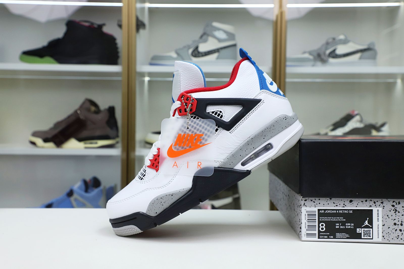 Air Jordan4 retro se what the4 - finekick.vip