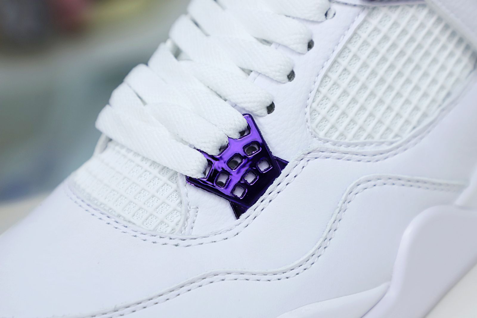 AIR JORDAN 4 PURPLE METALLIC - finekick.vip
