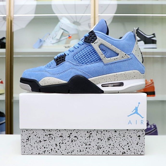 AIR JORDAN 4 UNIVERSITY BLUE - finekick.vip