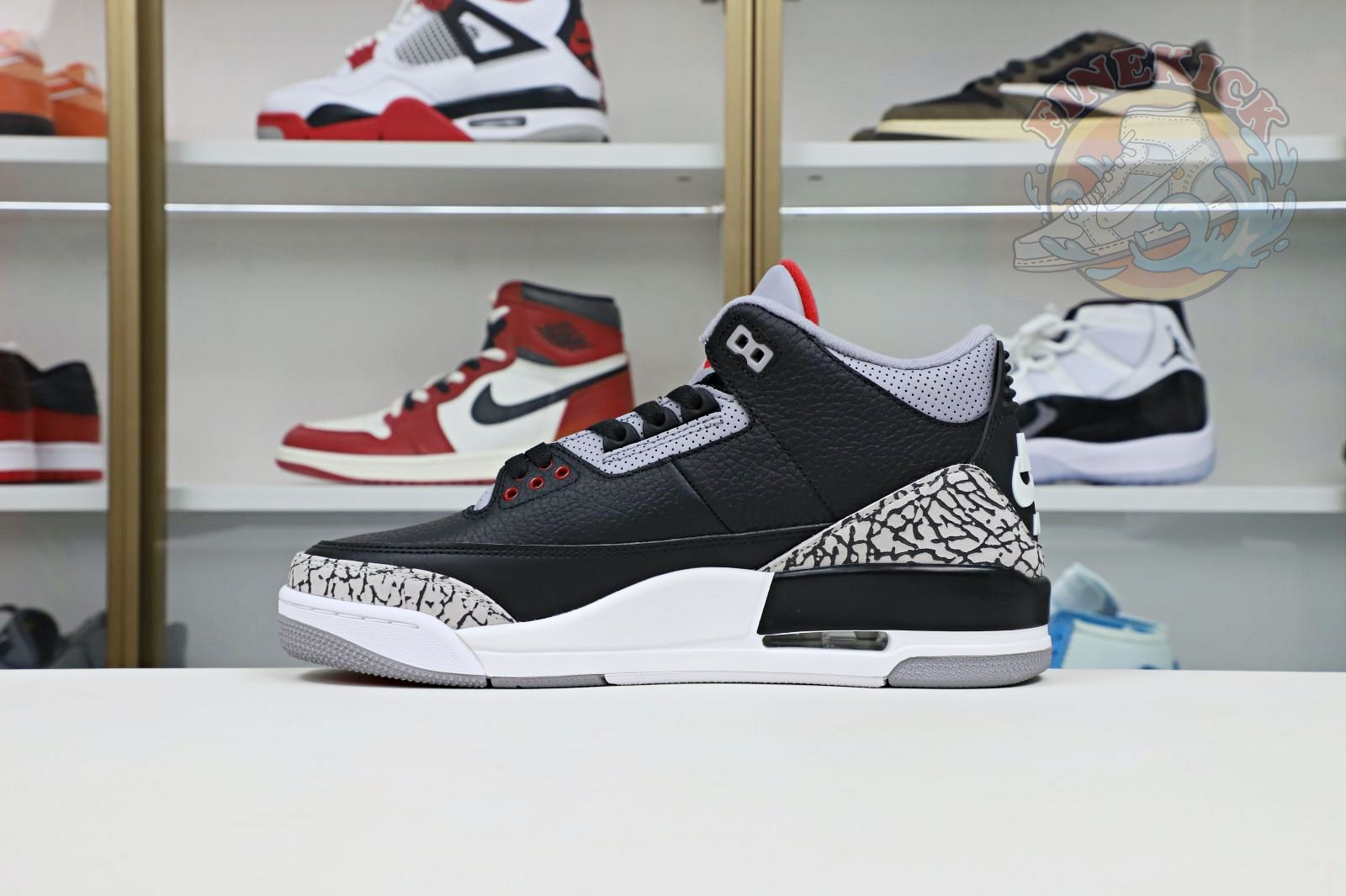 Air Jordan 3 retro blackcement  2018(854262-001) - finekick.vip