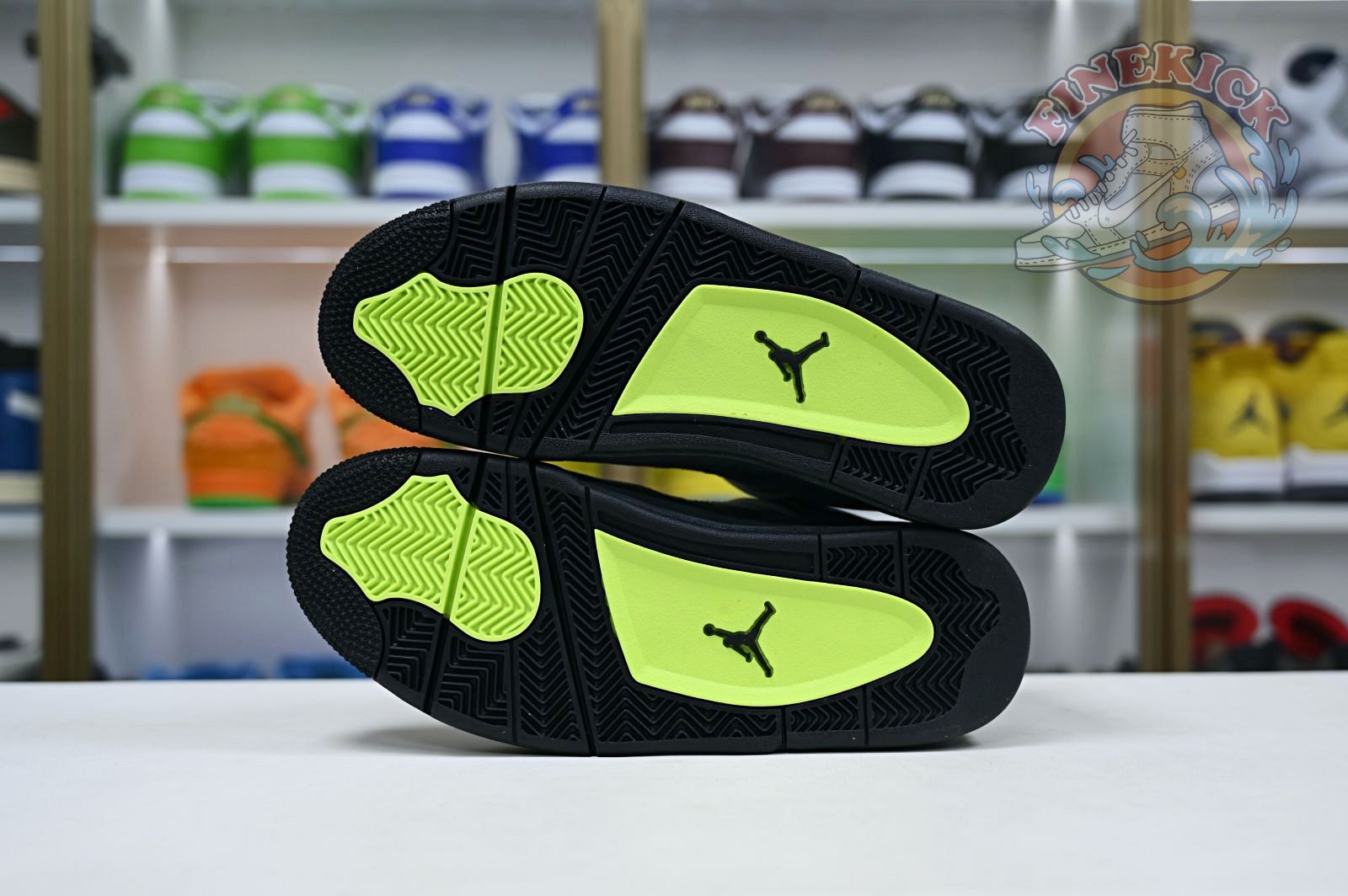 Air Jordan 4 retro se'95neon - finekick.vip