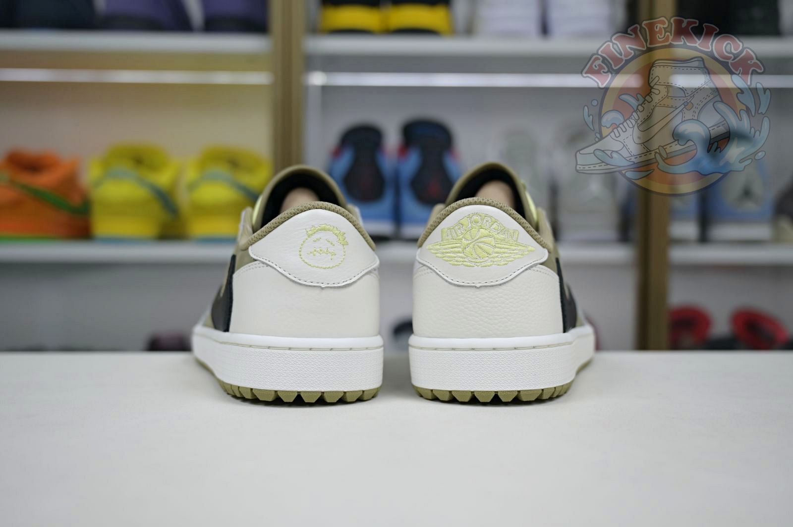 Travis Scott x Air Jordan 1  Low Golf 6.0 - finekick.vip