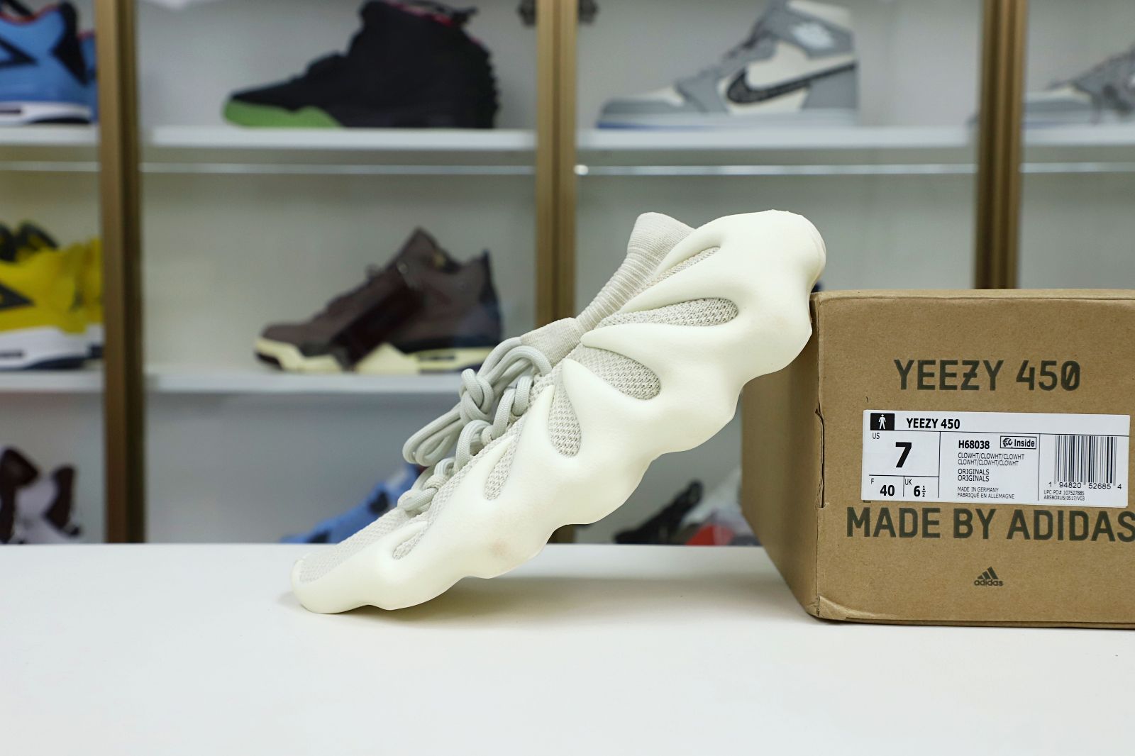 YEEZY 450 CLOUD WHITE H68038 - finekick.vip